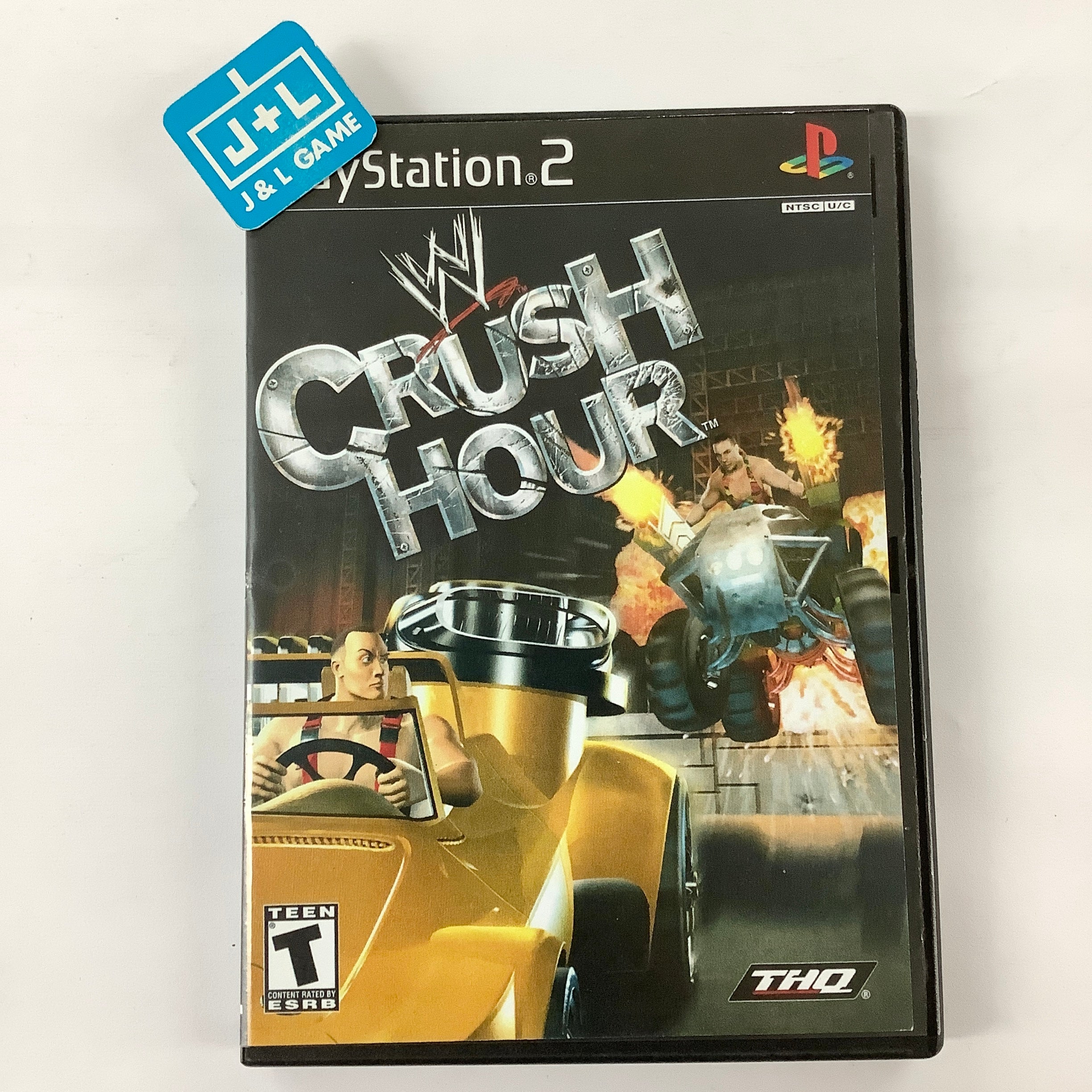 WWE Crush Hour - (PS2) PlayStation 2 [Pre-Owned] Video Games THQ   