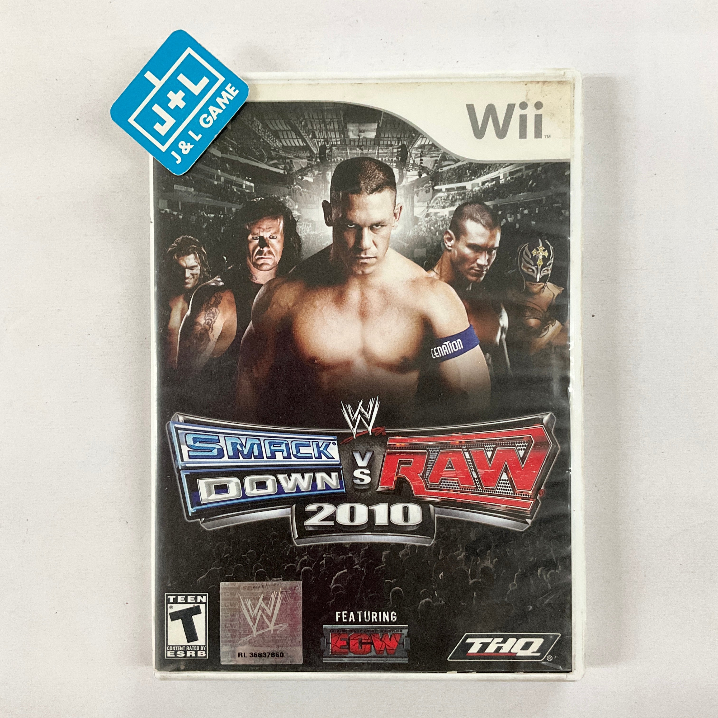 WWE SmackDown vs. Raw 2010 - Nintendo Wii [Pre-Owned] Video Games THQ   