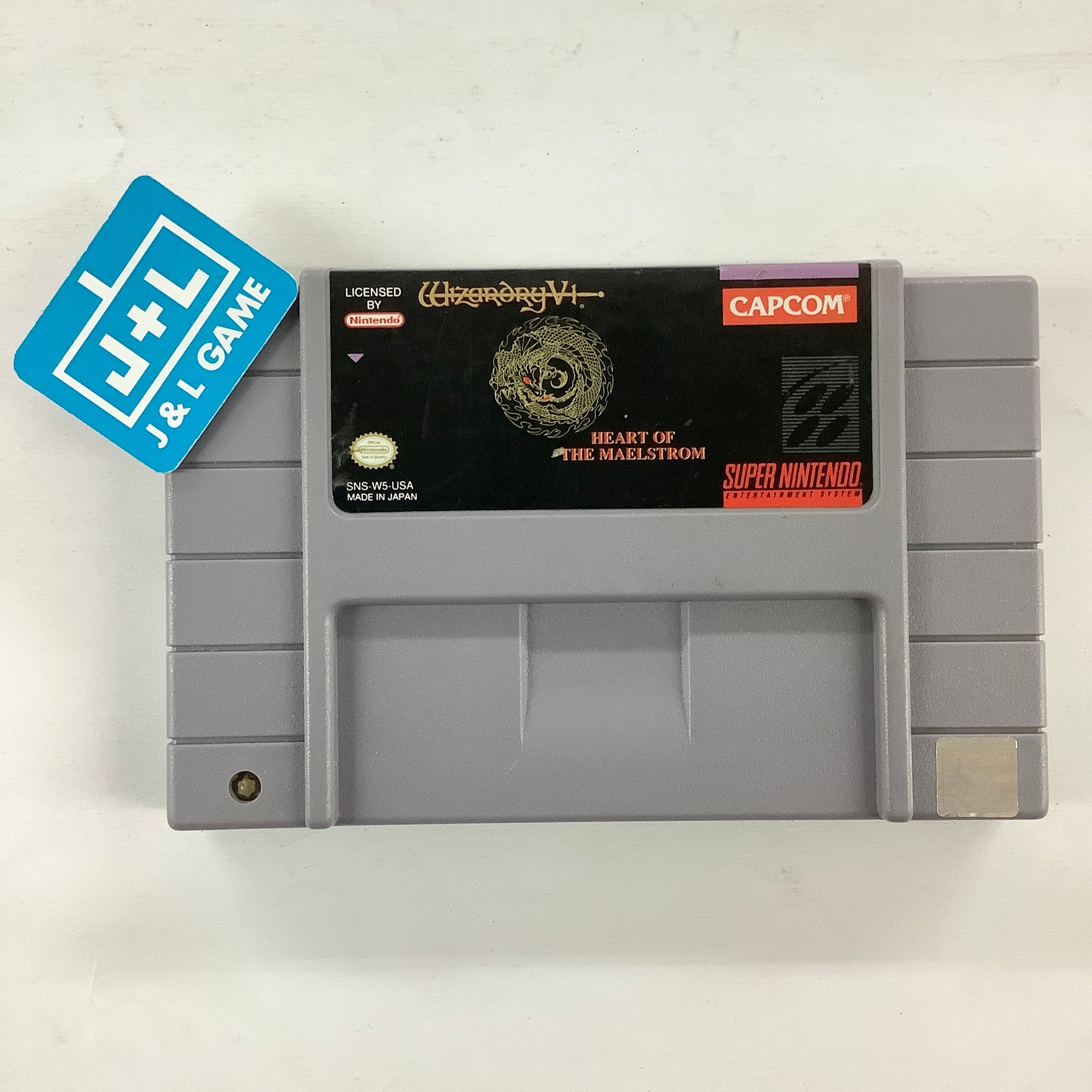 Wizardry V: Heart of the Maelstrom - (SNES) Super Nintendo [Pre-Owned] Video Games Capcom   