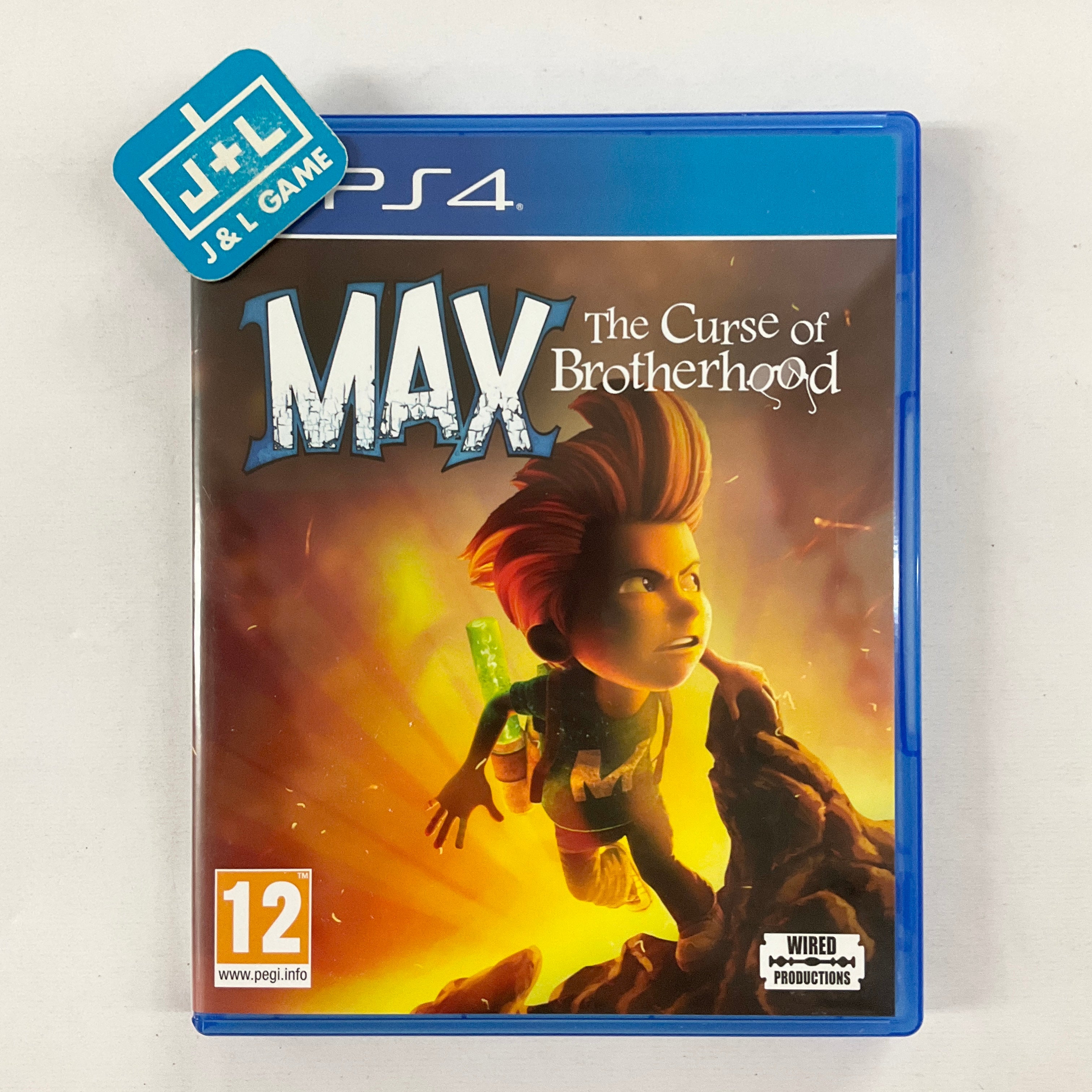 Max The Curse of Brotherhood - (PS4) Playstation 4 [Pre-Owned] (European Import) Video Games Wired Productions   