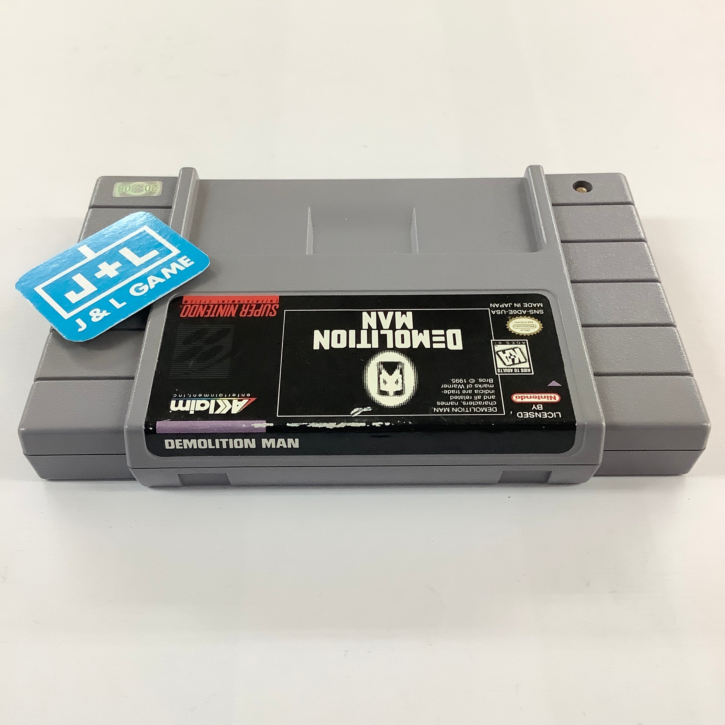 Demolition Man - (SNES) Super Nintendo [Pre-Owned] Video Games Acclaim   