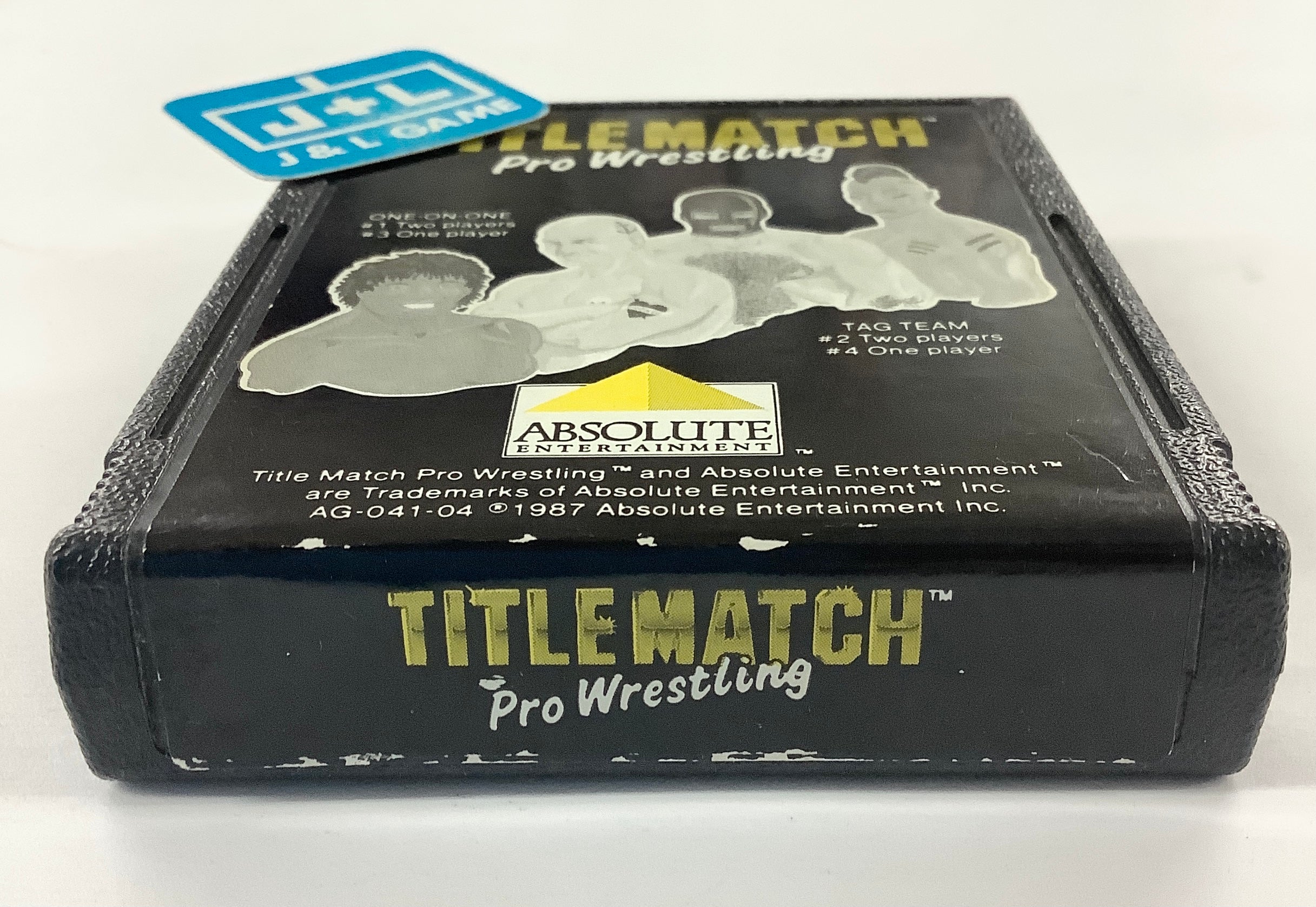 Title Match Pro Wrestling - Atari 2600 [Pre-Owned] Video Games Absolute Entertainment   