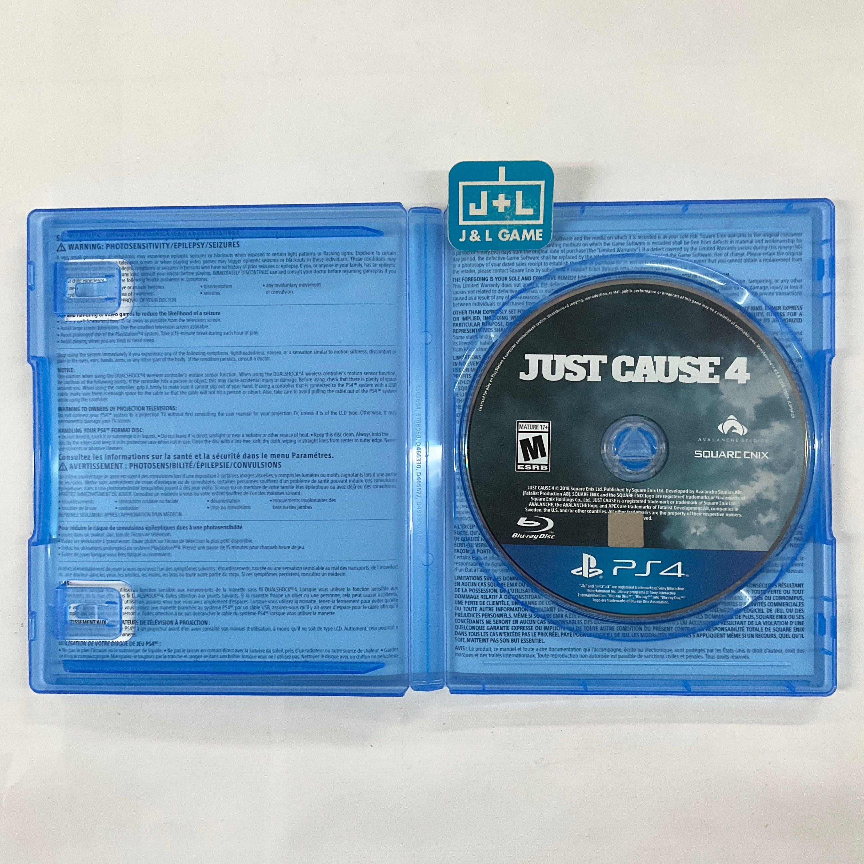 Just Cause 4 - (PS4) PlayStation 4 [Pre-Owned] Video Games Square Enix   