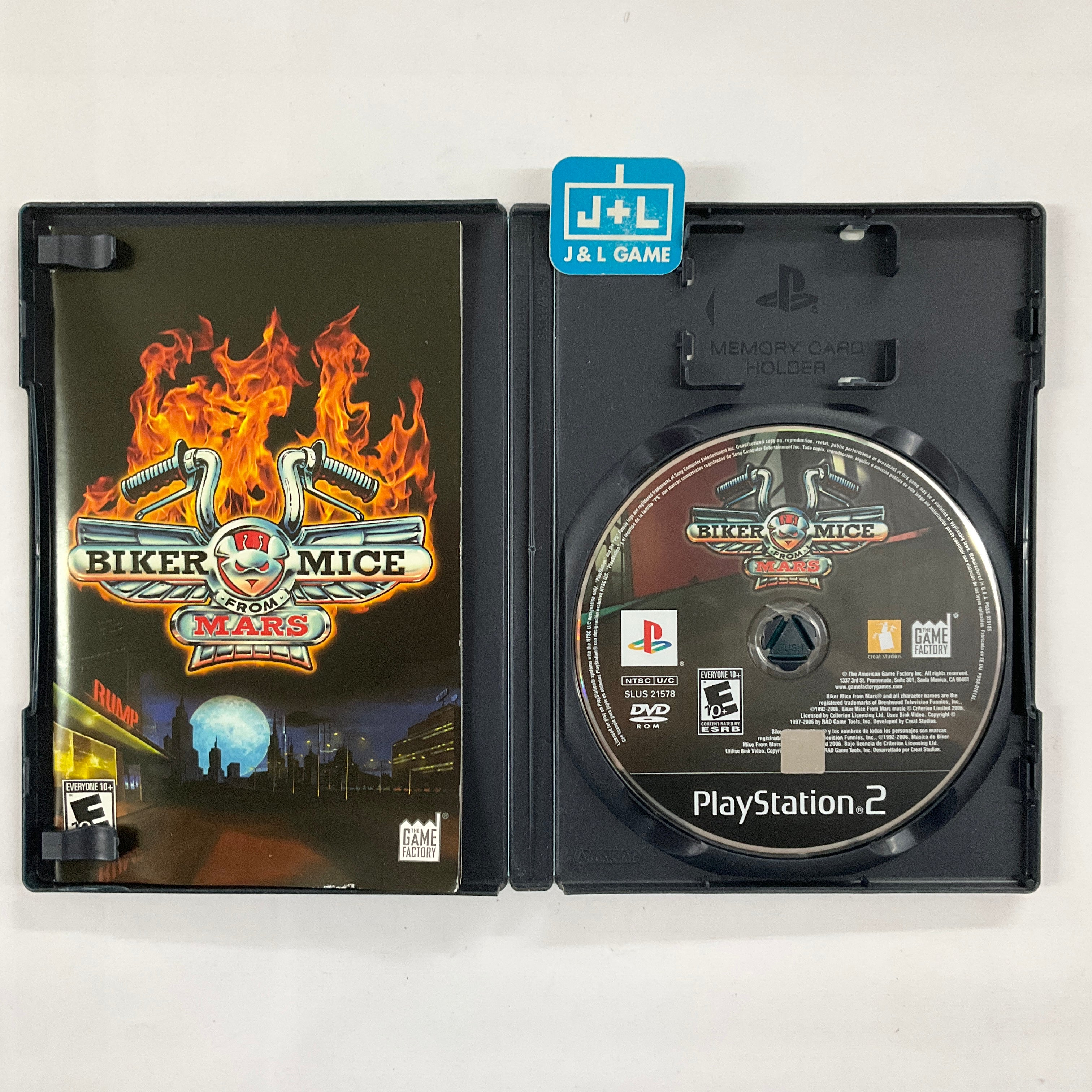 Biker Mice From Mars - (PS2) PlayStation 2 [Pre-Owned] Video Games Game Factory   