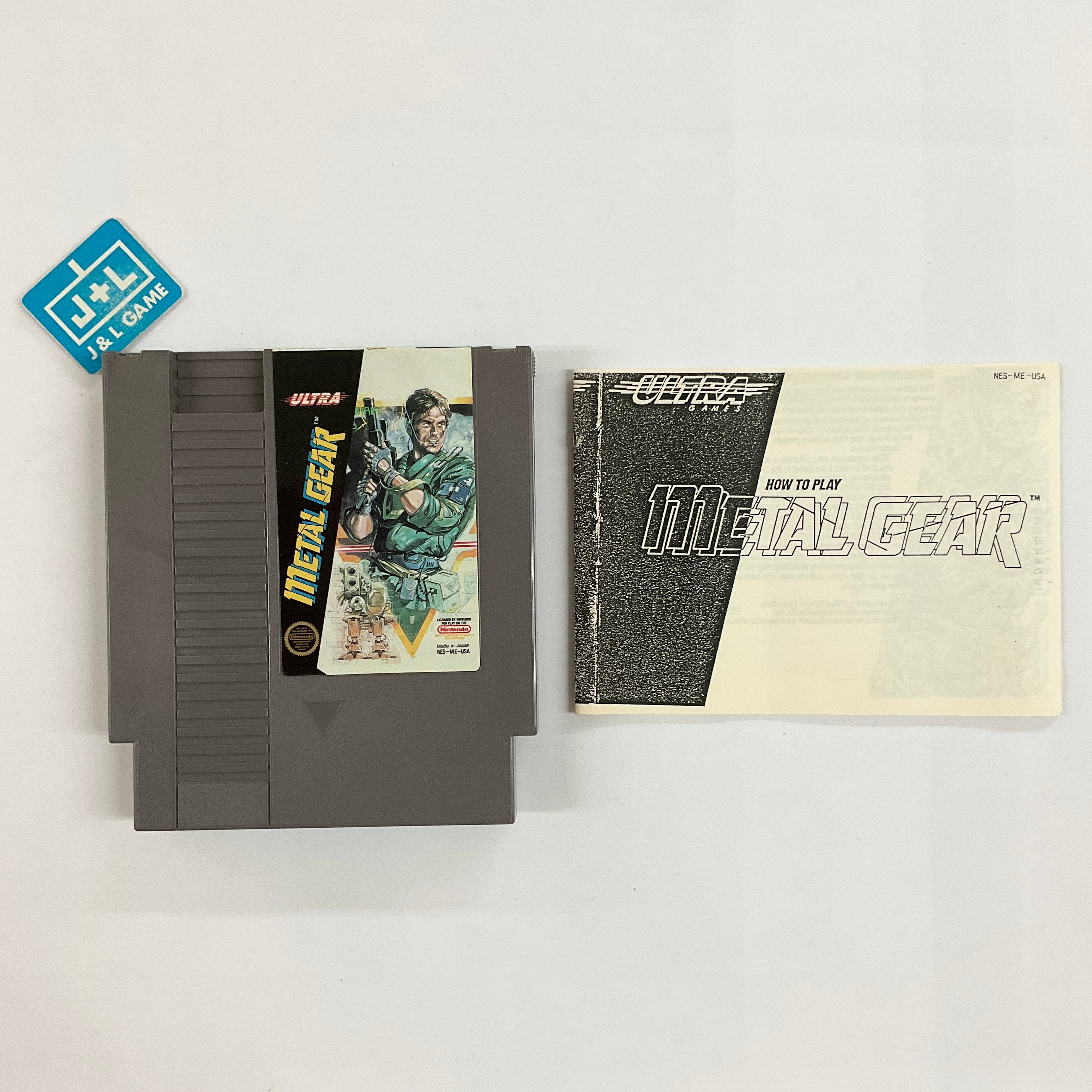 Metal Gear - (NES) Nintendo Entertainment System [Pre-Owned] Video Games Ultra   