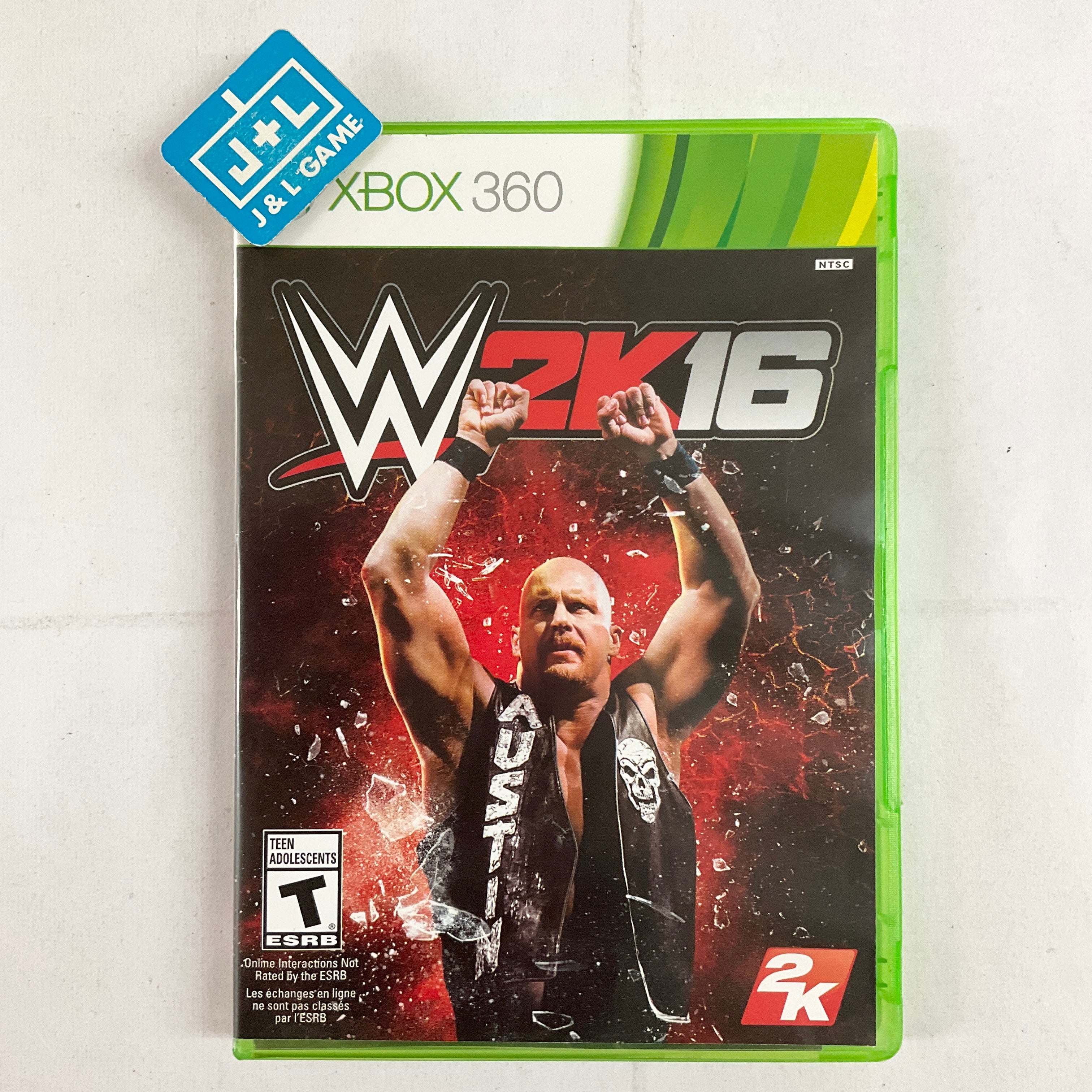 WWE 2K16 - Xbox 360 [Pre-Owned] Video Games 2K Games   