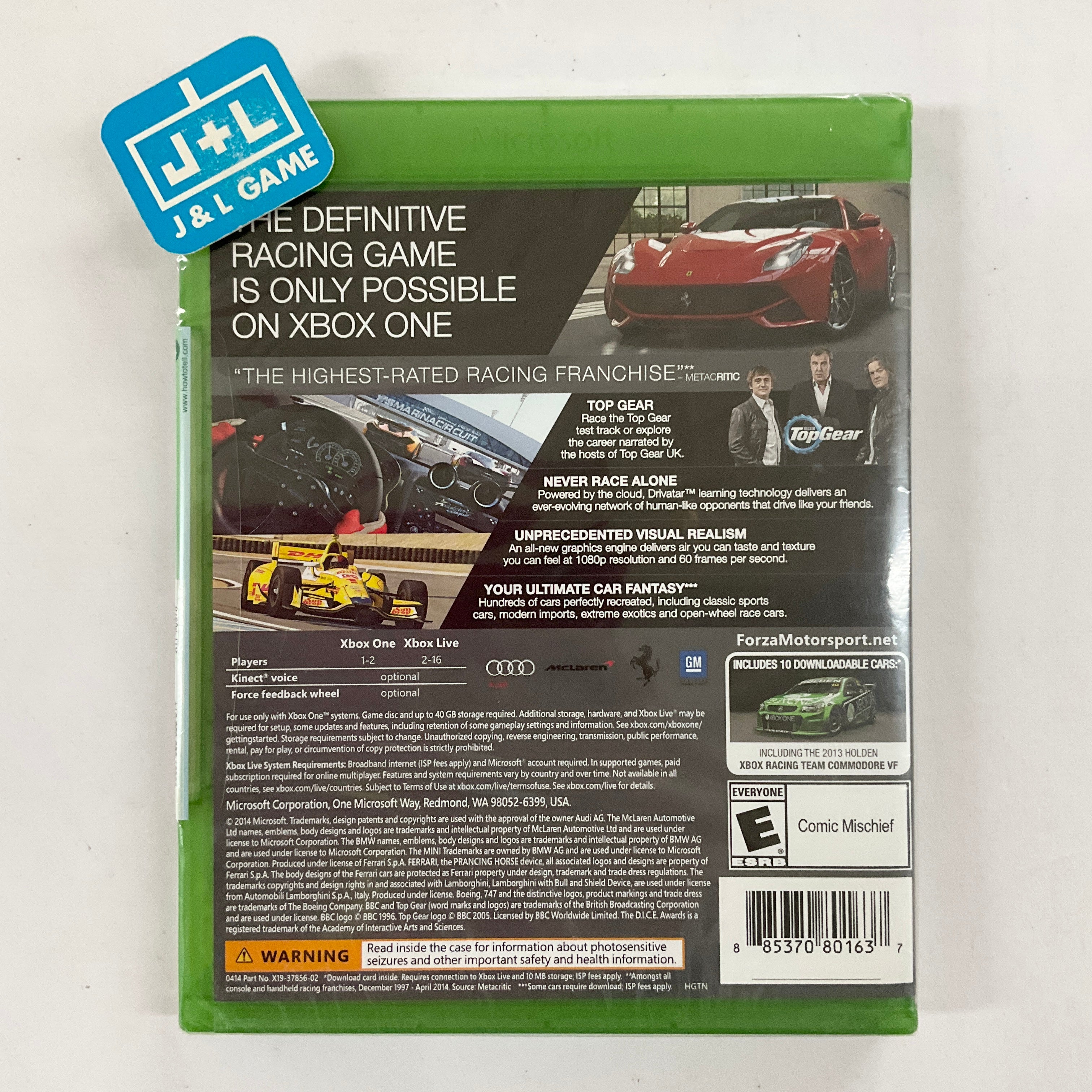 Forza Motorsport 5 (Racing Game of the Year Edition) - (XB1) Xbox