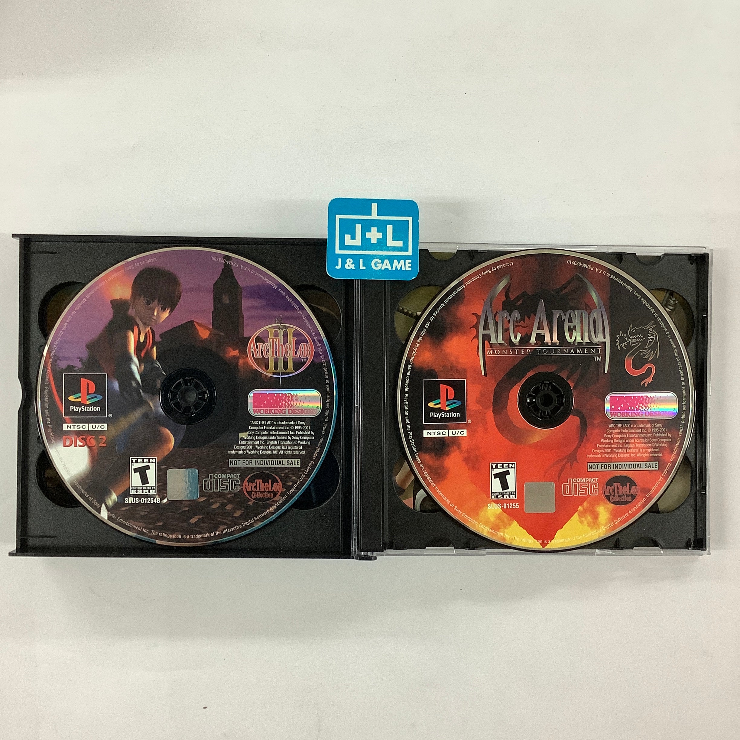 Arc the Lad Collection - (PS1) PlayStation 1 [Pre-Owned] Video Games Working Designs   