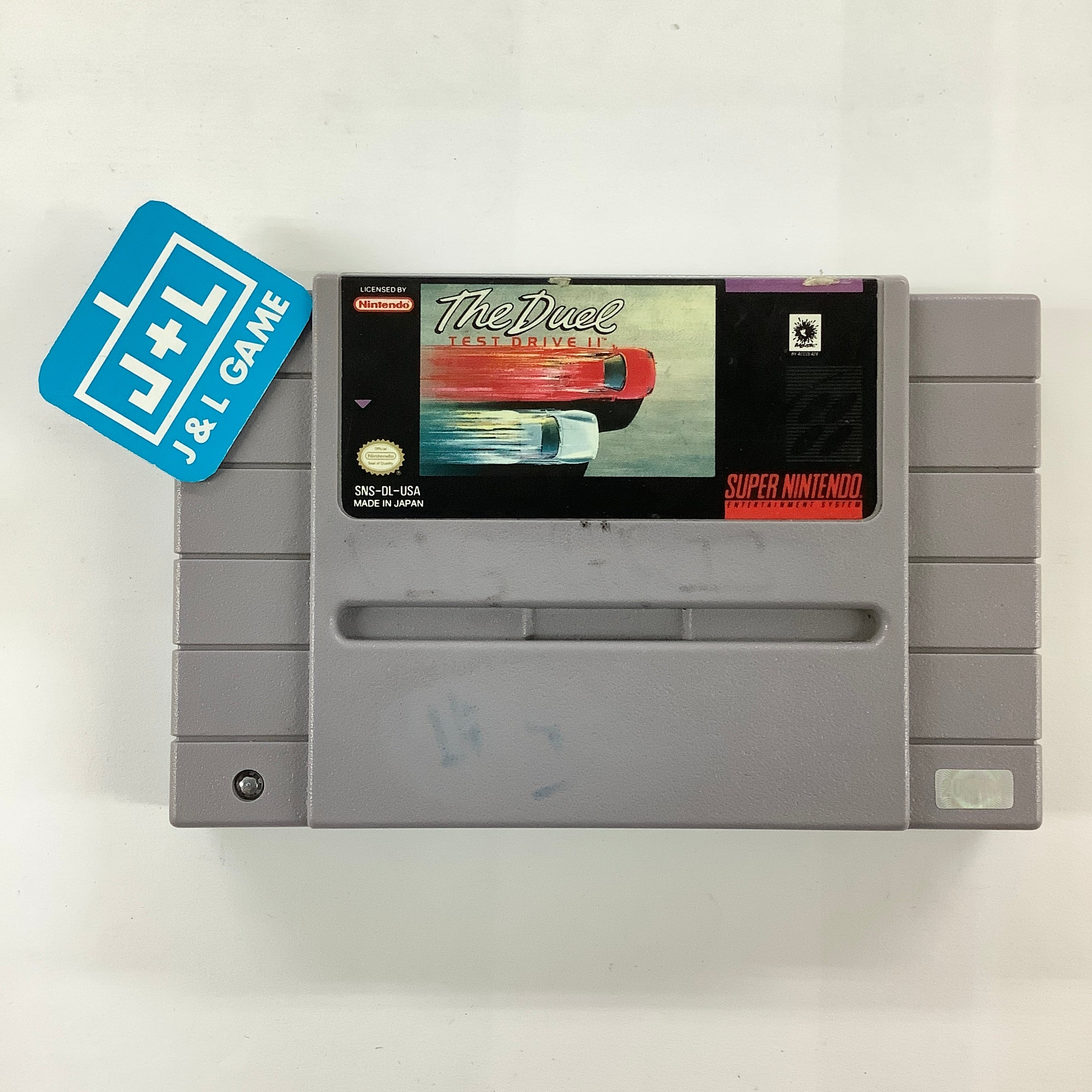 The Duel: Test Drive II - (SNES) Super Nintendo [Pre-Owned] Video Games Ballistic   