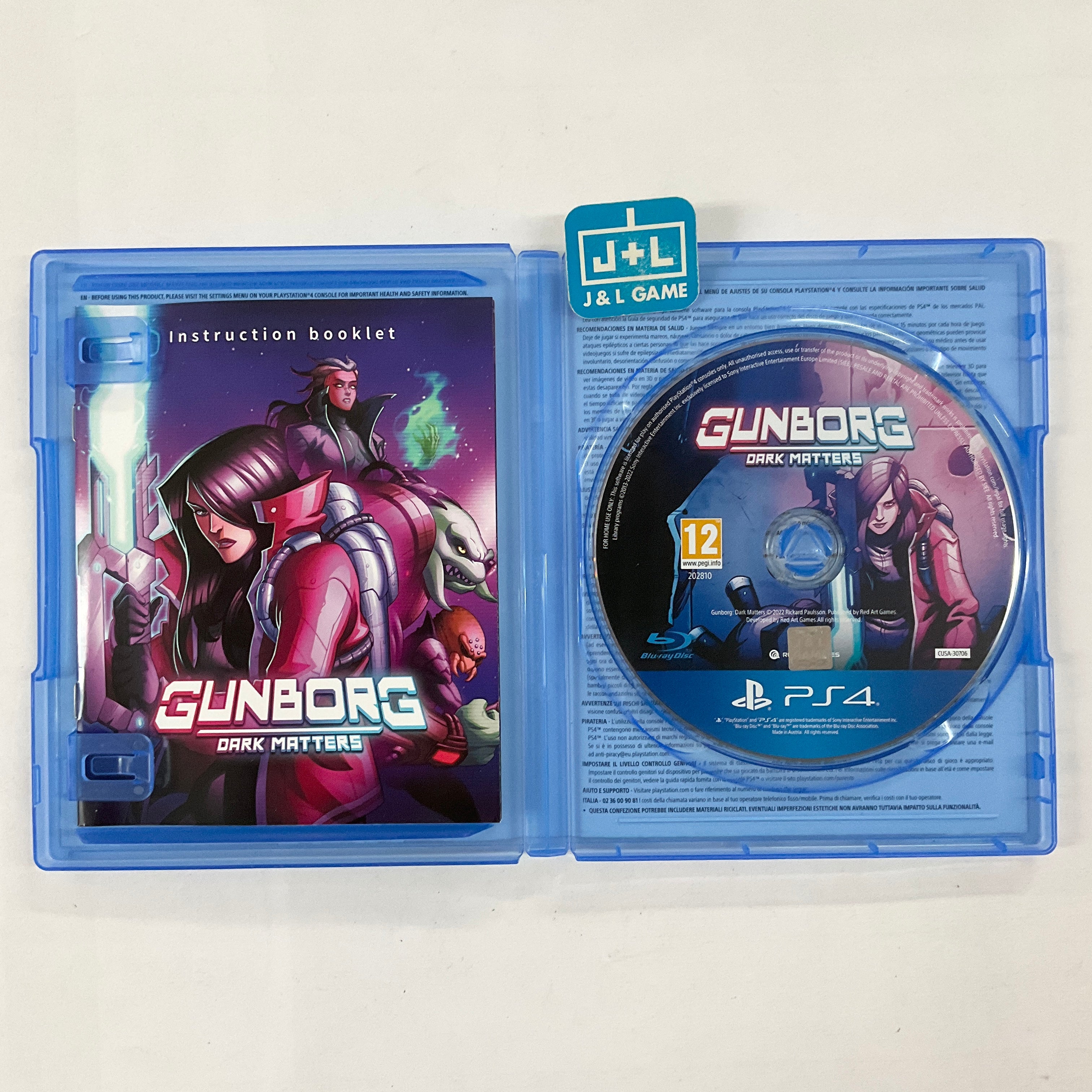 Gunborg: Dark Matters - (PS4) PlayStation 4 [Pre-Owned] (European Import) Video Games Red Art Games   