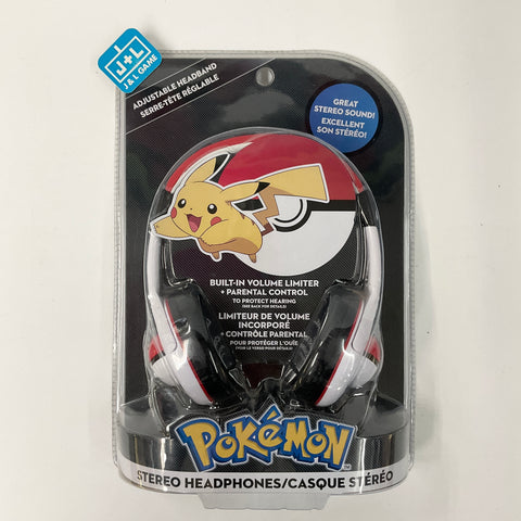 eKids Pokemon Stereo Headphones (Pokeball) - Toys Toy eKids   