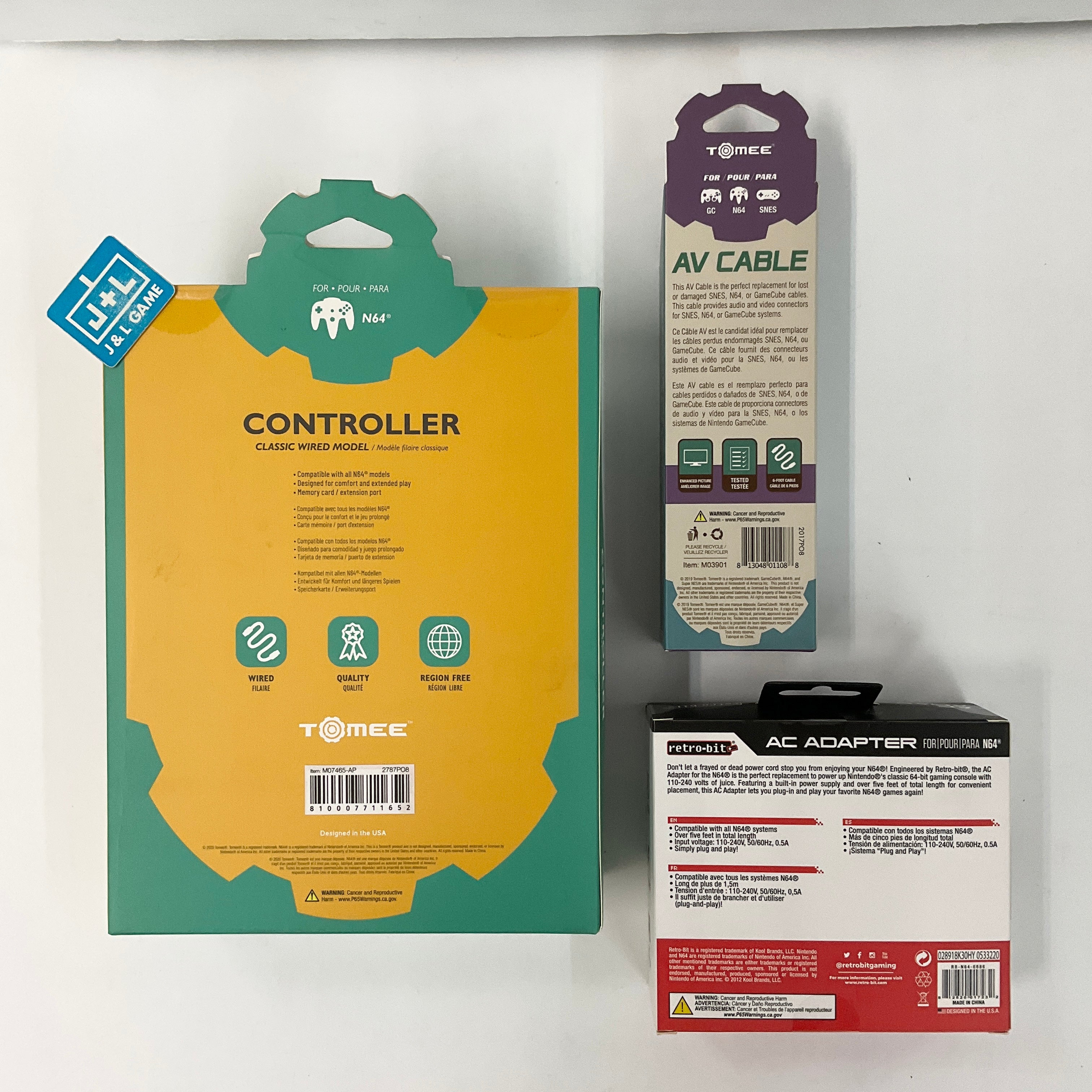 Nintendo 64 Hardware Console (Clear) - (N64) Nintendo 64 [Pre-Owned] Consoles Nintendo   