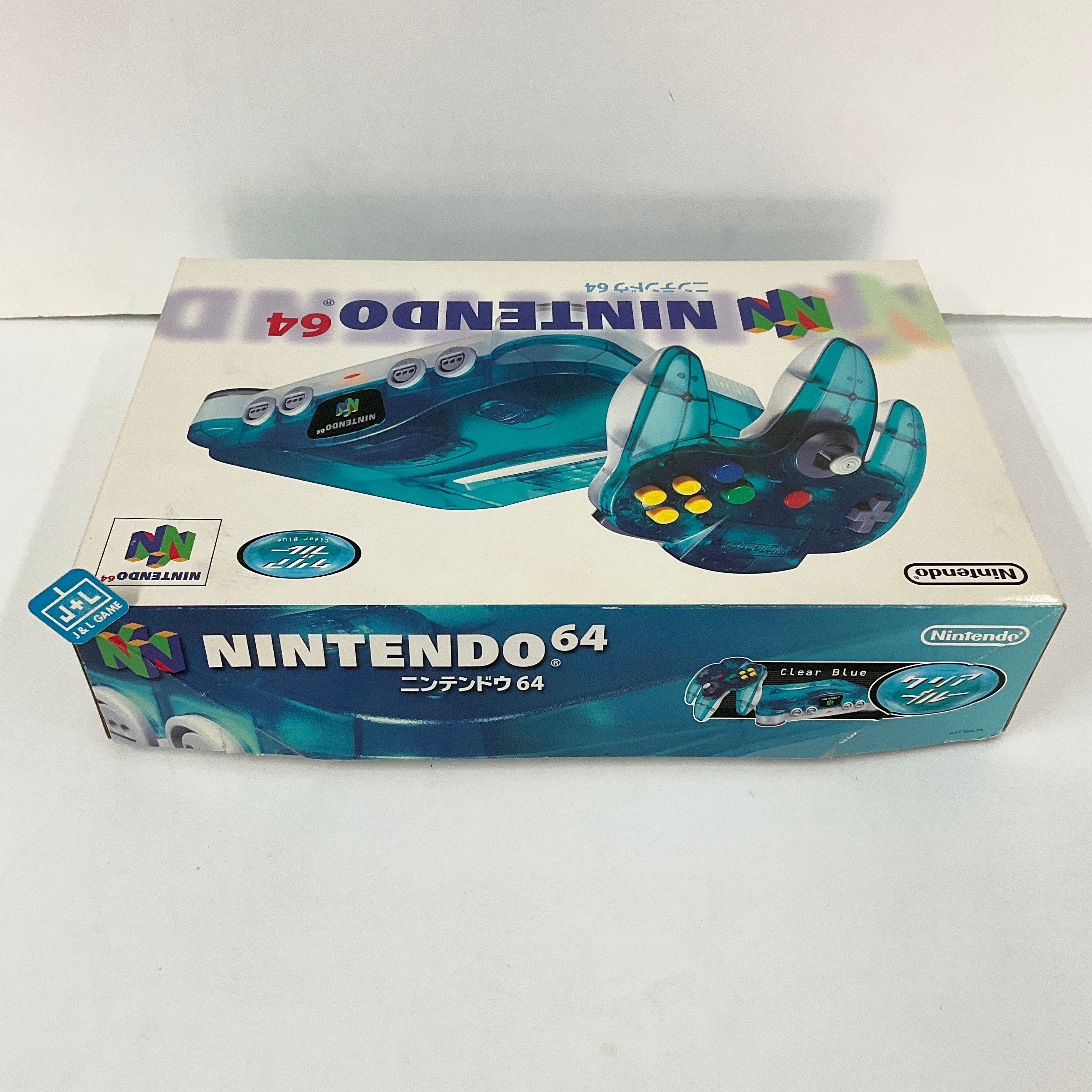 Nintendo 64 Hardware Console (Clear Blue) - (N64) Nintendo 64 [Pre-Owned] (Japanese Import) Consoles Nintendo   