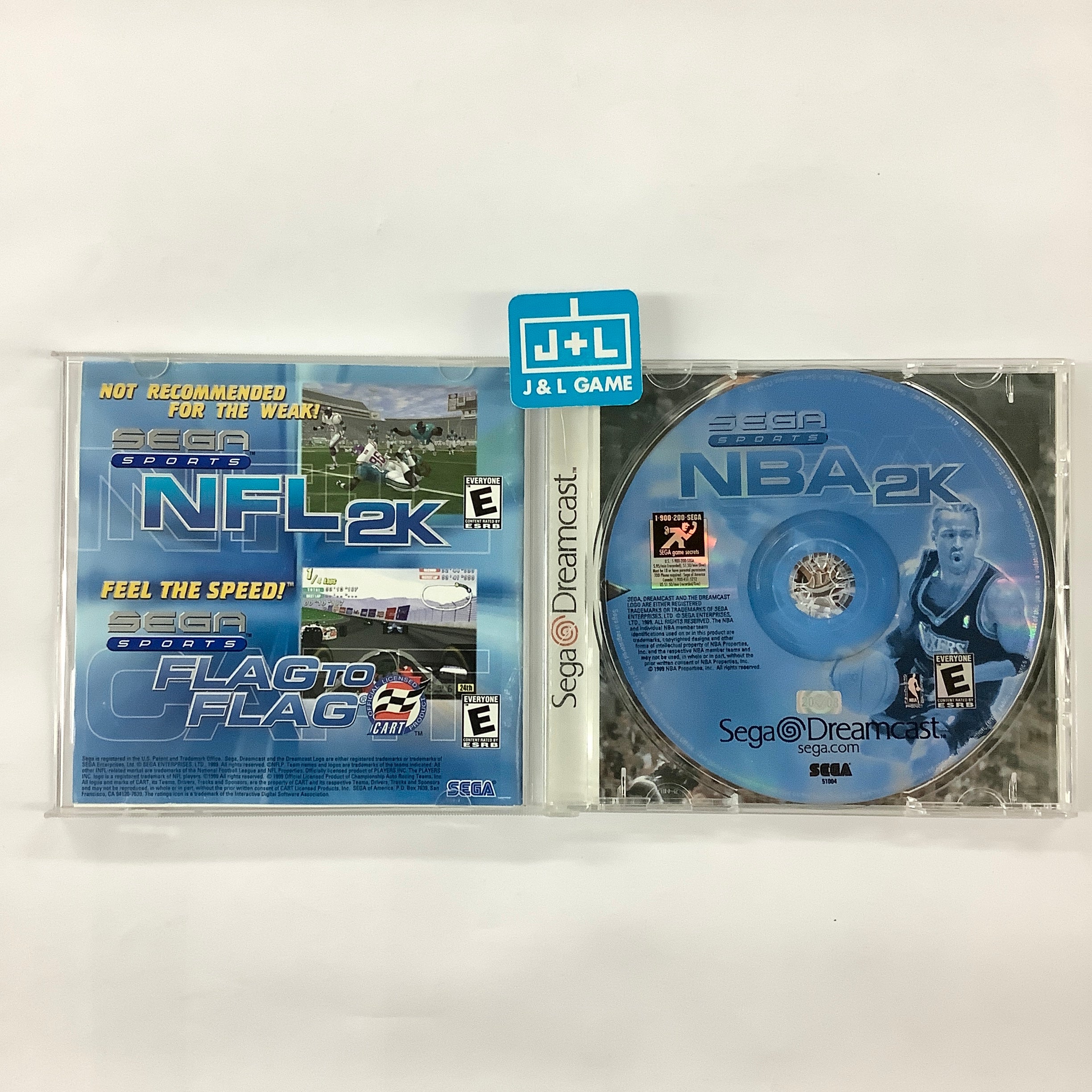 NBA 2K - (DC) Dreamcast [Pre-Owned] Video Games SEGA   