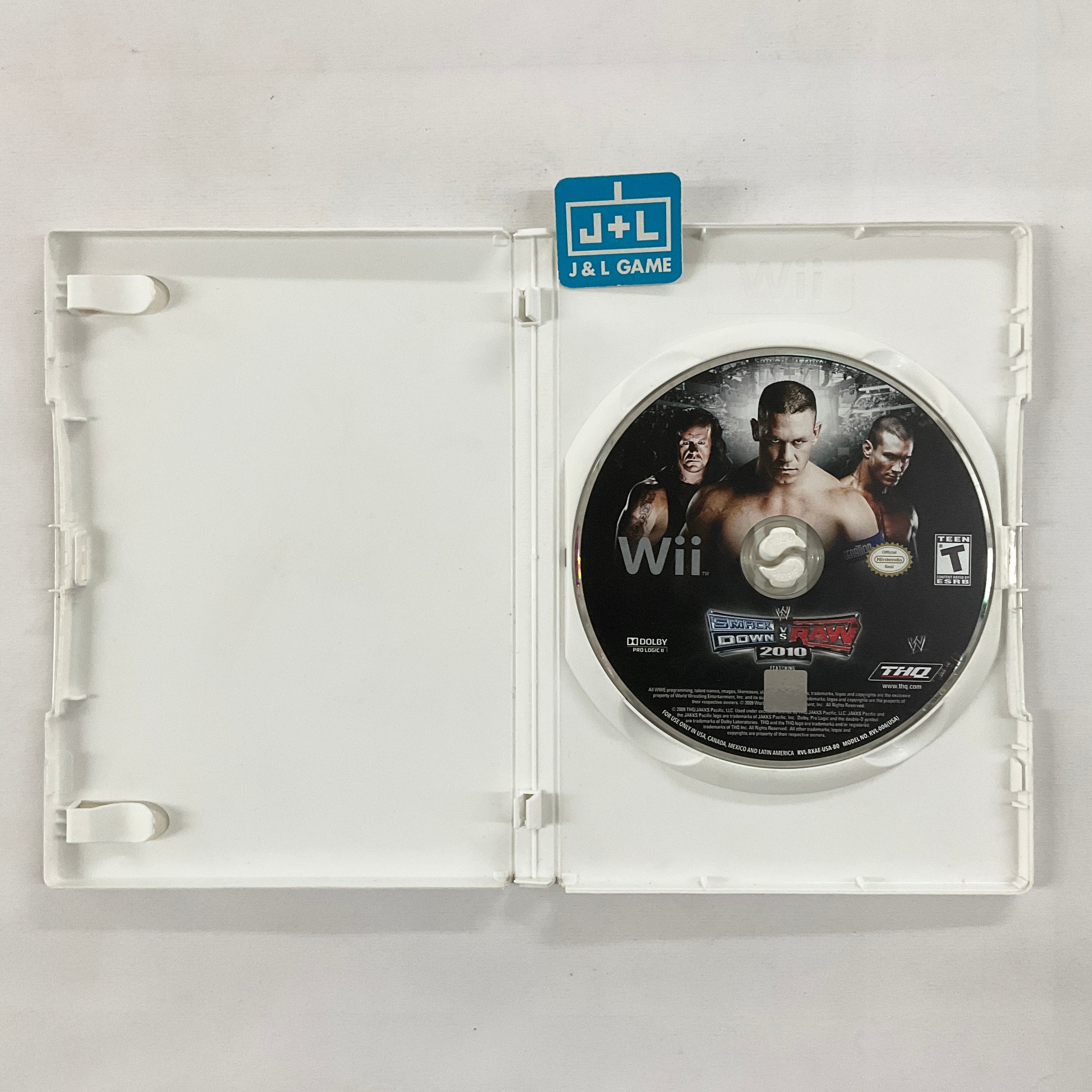 WWE SmackDown vs. Raw 2010 - Nintendo Wii [Pre-Owned] Video Games THQ   