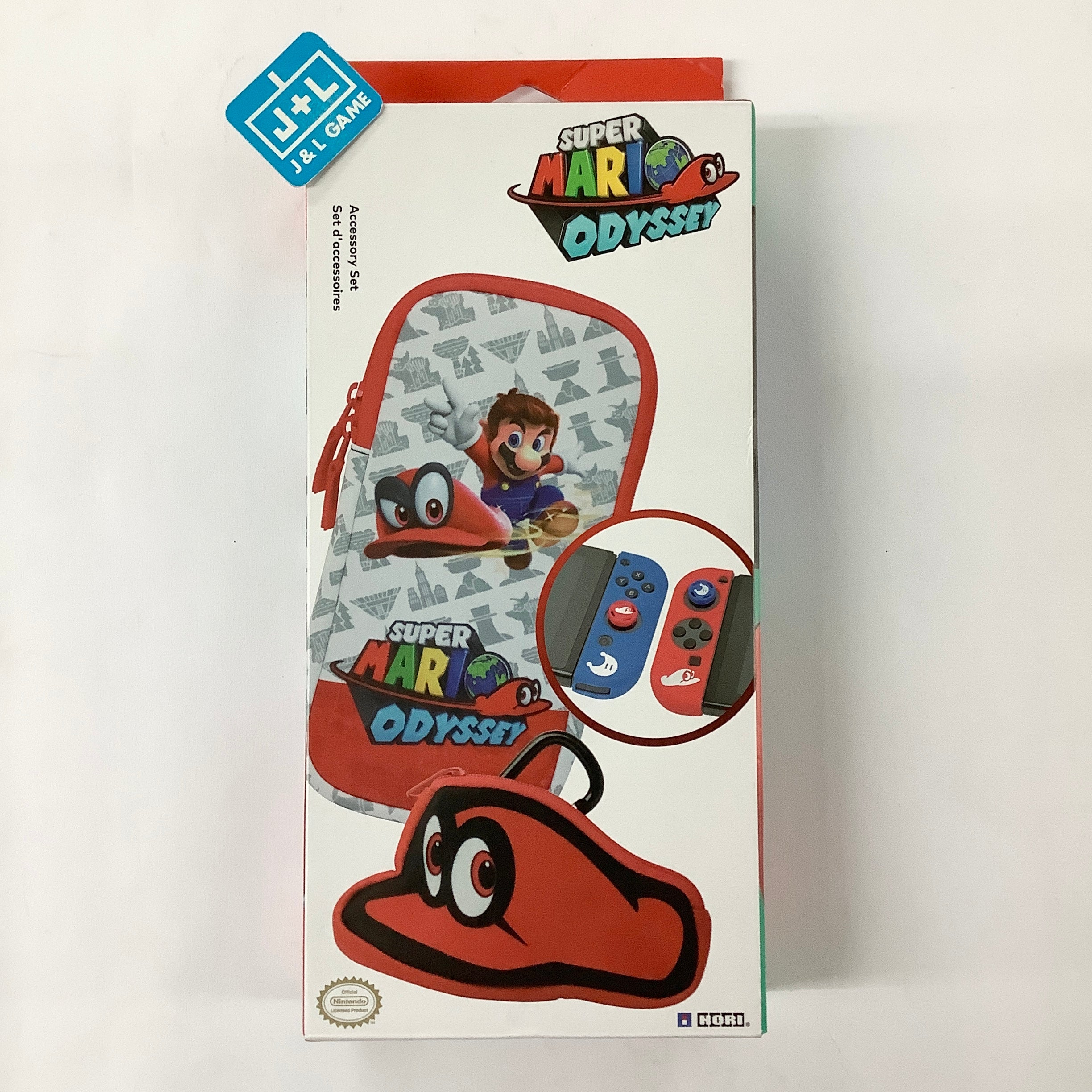 HORI Accessory Set (Super Mario Odyssey) - (NSW) Nintendo Switch Accessories HORI   
