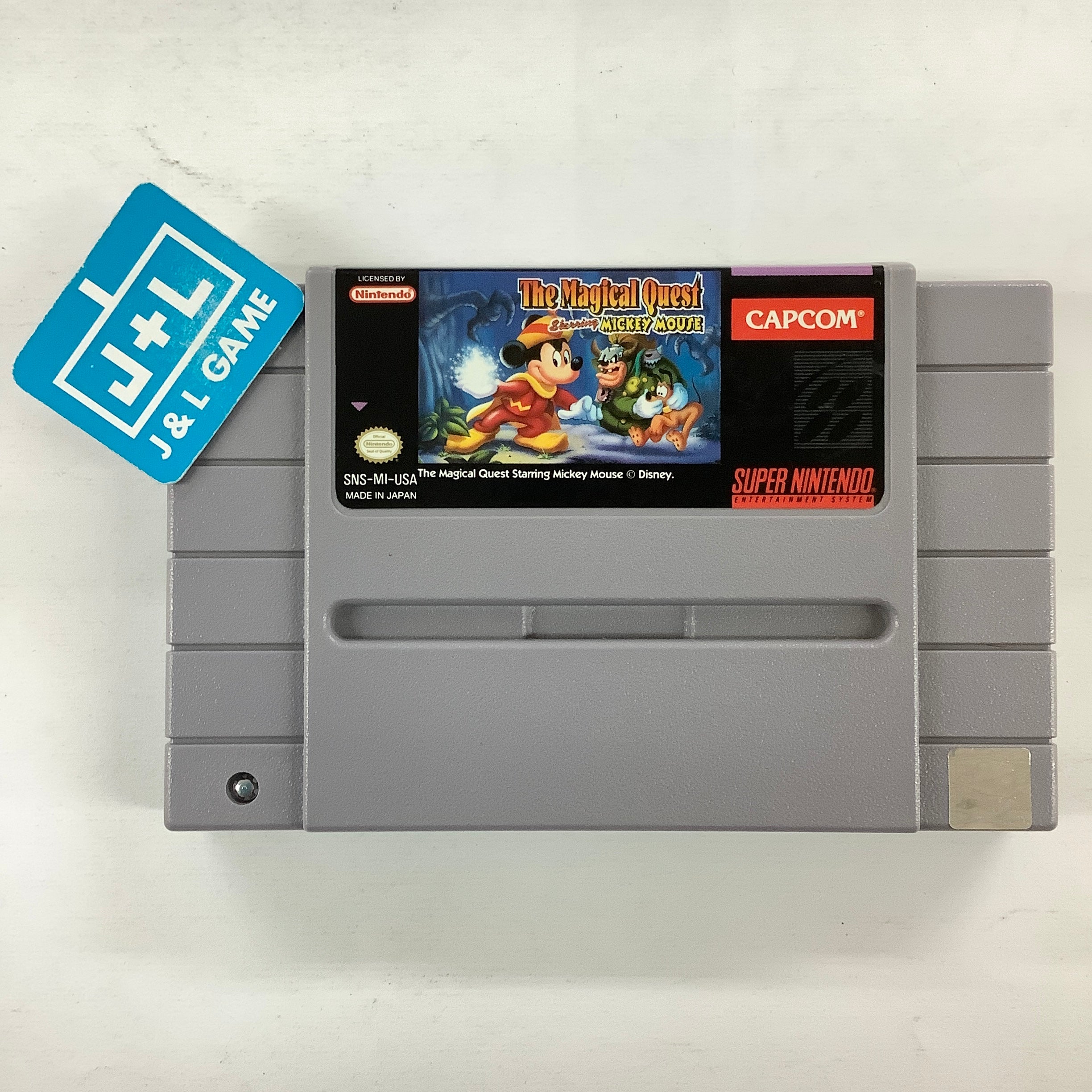 The Magical Quest Starring Mickey Mouse - (SNES) Super Nintendo [Pre-Owned] Video Games Capcom   