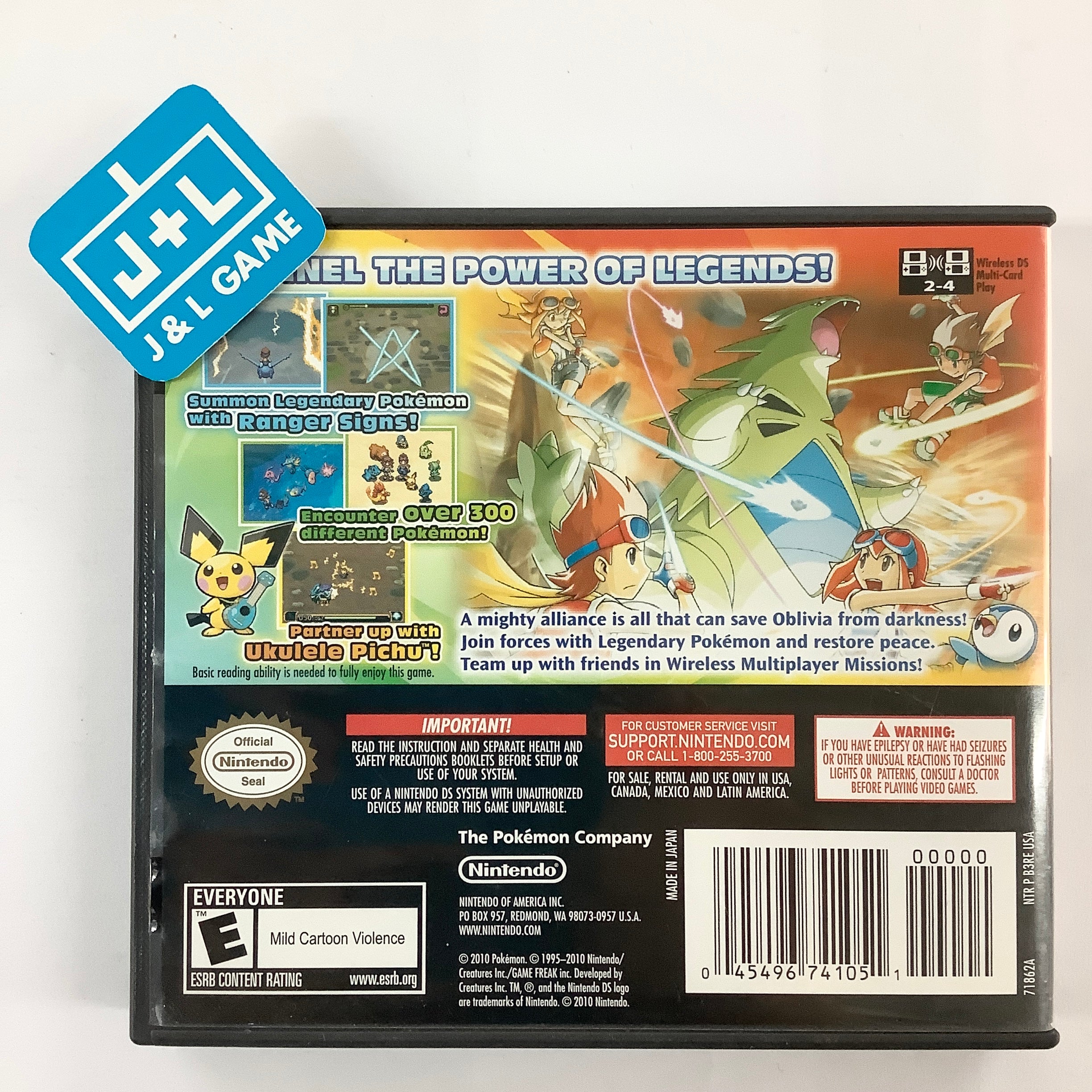 Amazon.com: Pokemon Ranger: Guardian Signs NDS : Video Games