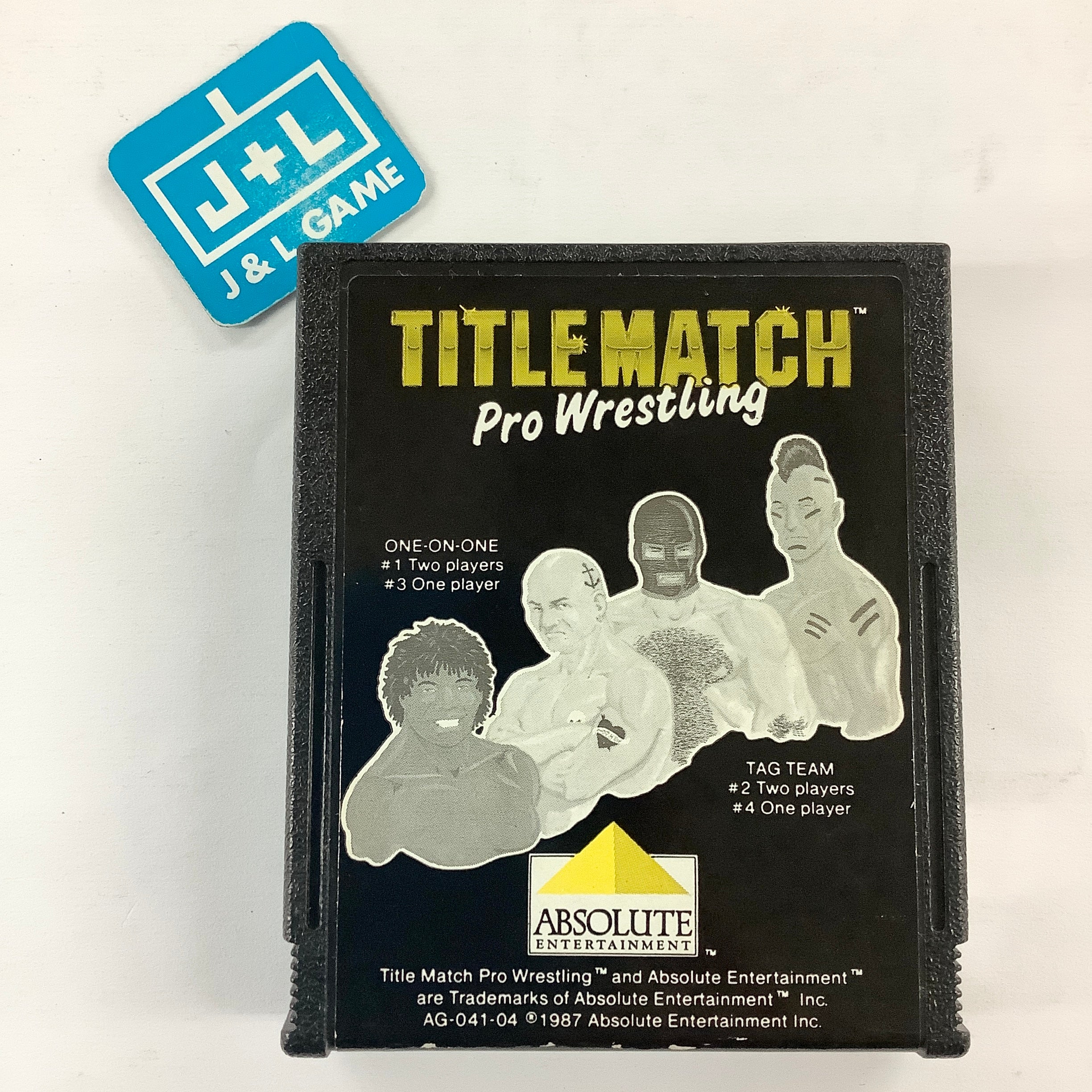 Title Match Pro Wrestling - Atari 2600 [Pre-Owned] Video Games Absolute Entertainment   