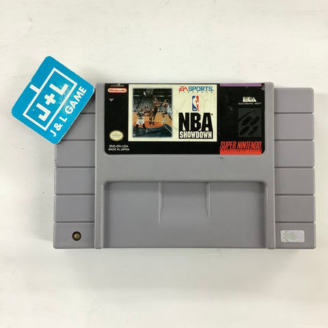 NBA Showdown - (SNES) Super Nintendo [Pre-Owned] Video Games EA Sports   