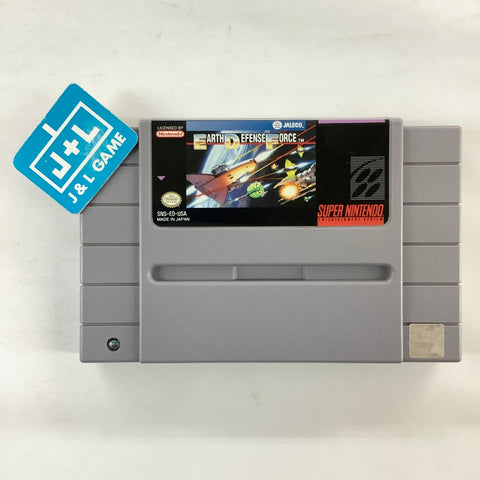 Earth Defense Force - (SNES) Super Nintendo [Pre-Owned] Video Games Jaleco Entertainment   