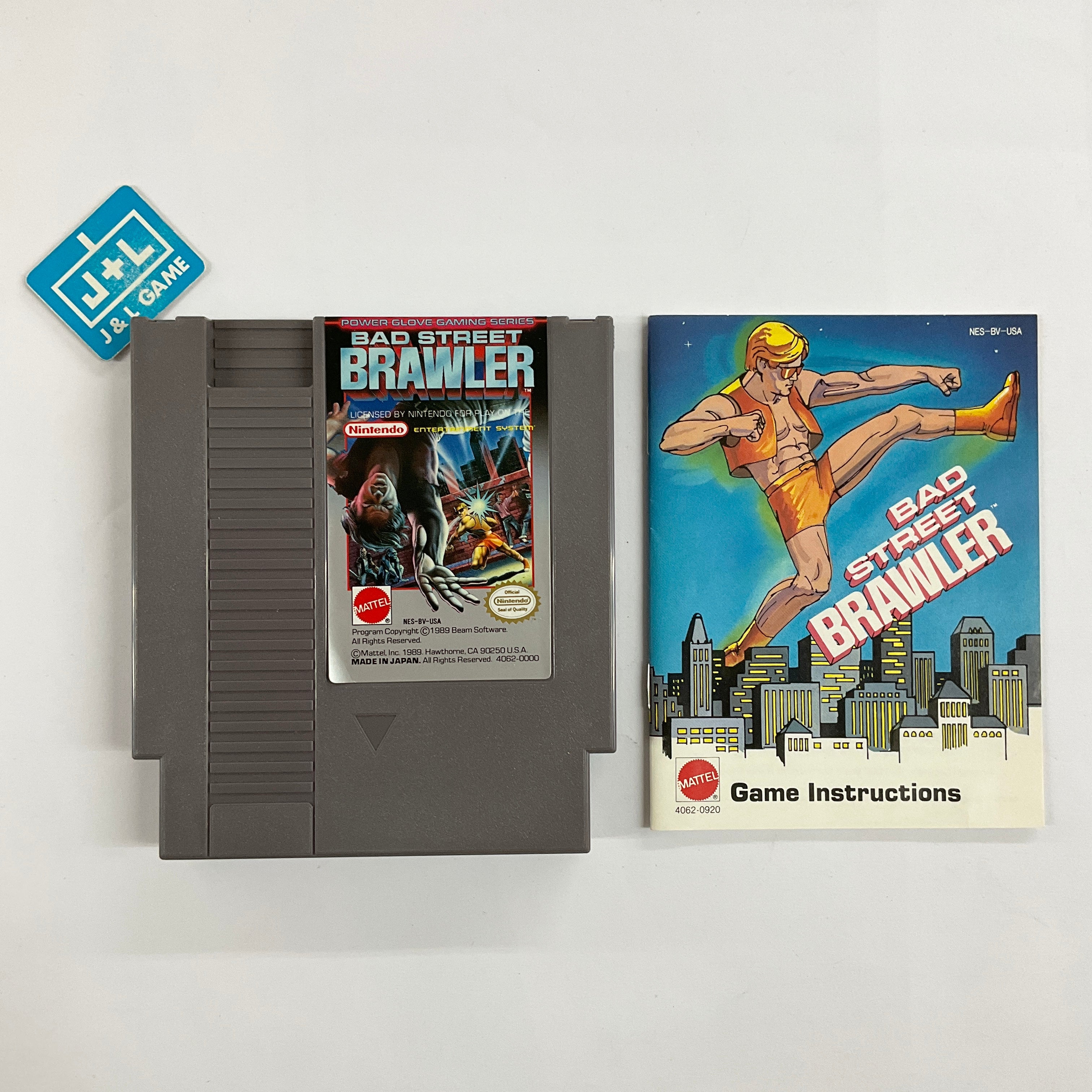 Bad Street Brawler - (NES) Nintendo Entertainment System [Pre-Owned] Video Games Mattel   