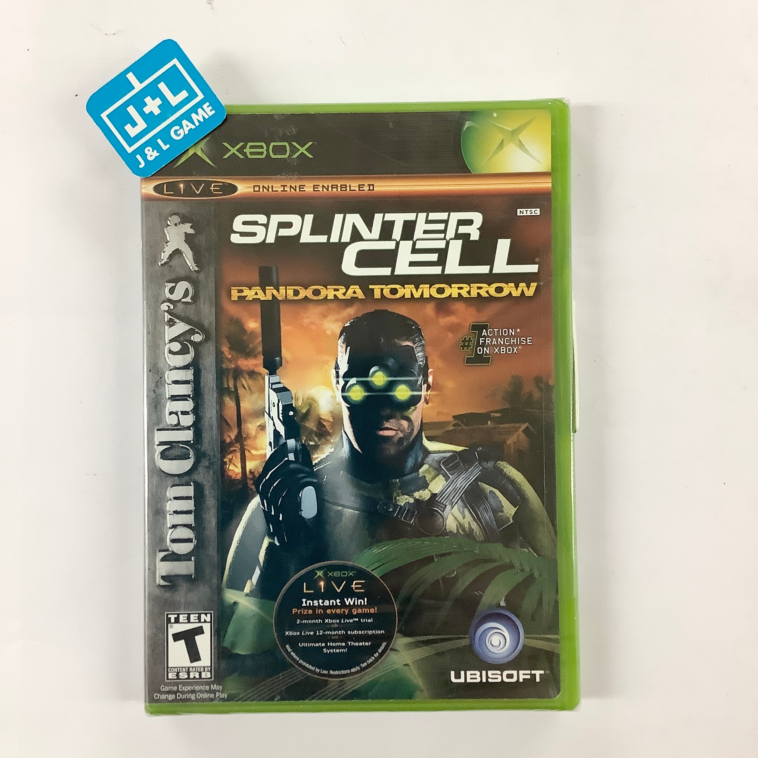 Tom Clancy's Splinter Cell Pandora Tomorrow - (XB) Xbox Video Games Ubisoft   