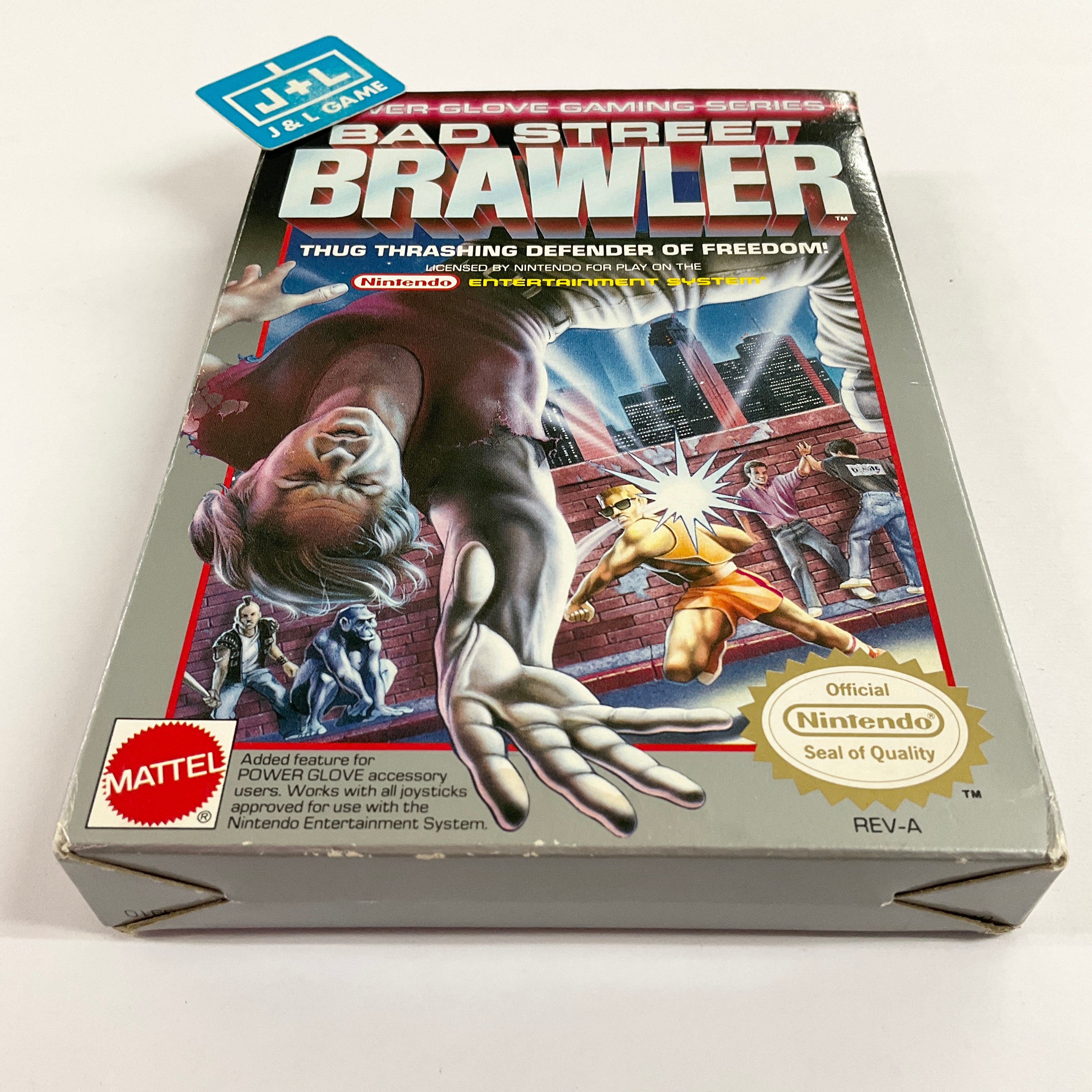 Bad Street Brawler - (NES) Nintendo Entertainment System [Pre-Owned] Video Games Mattel   
