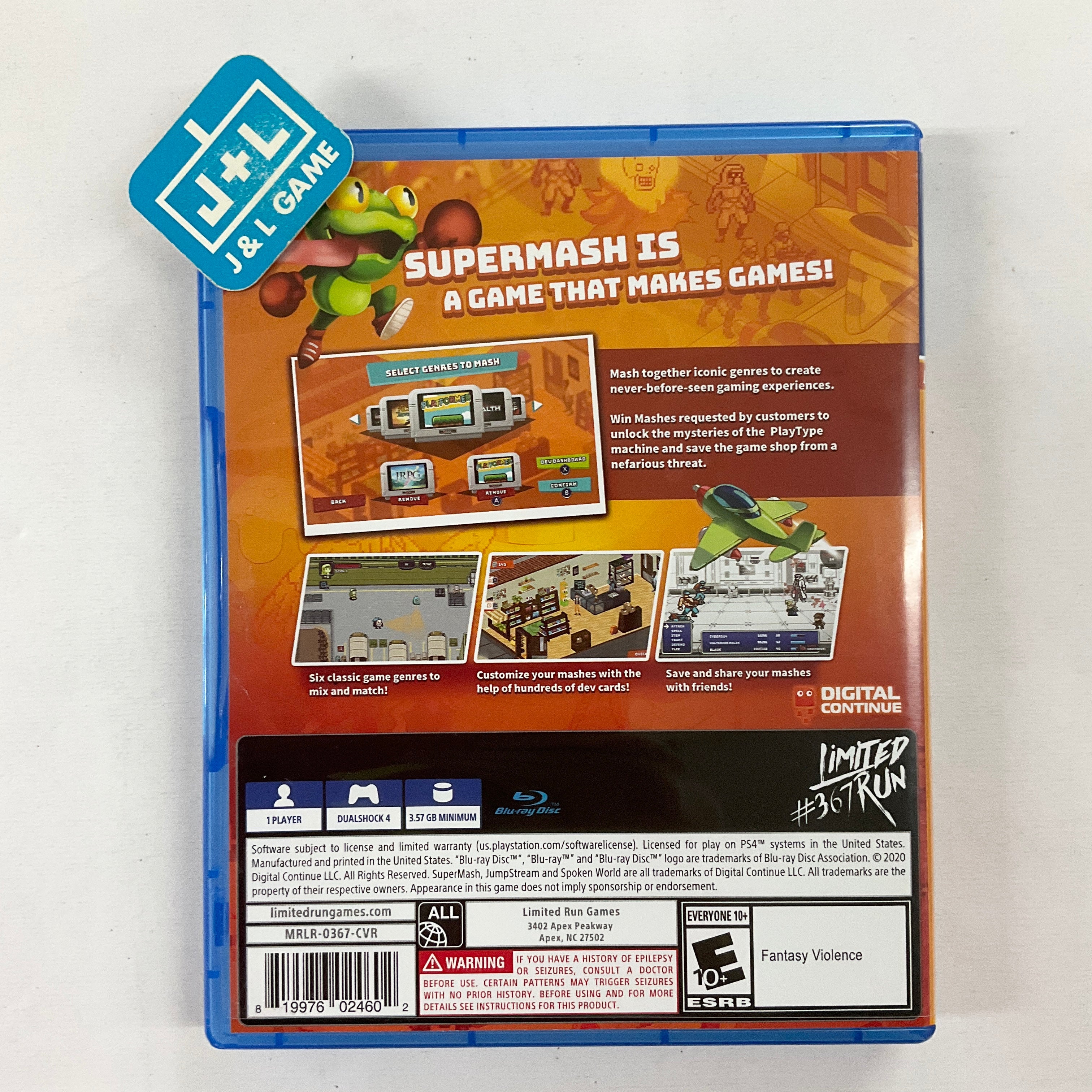 SuperMash (Limited Run #367) - (PS4) PlayStation 4 [Pre-Owned] Video Games Limited Run Games   