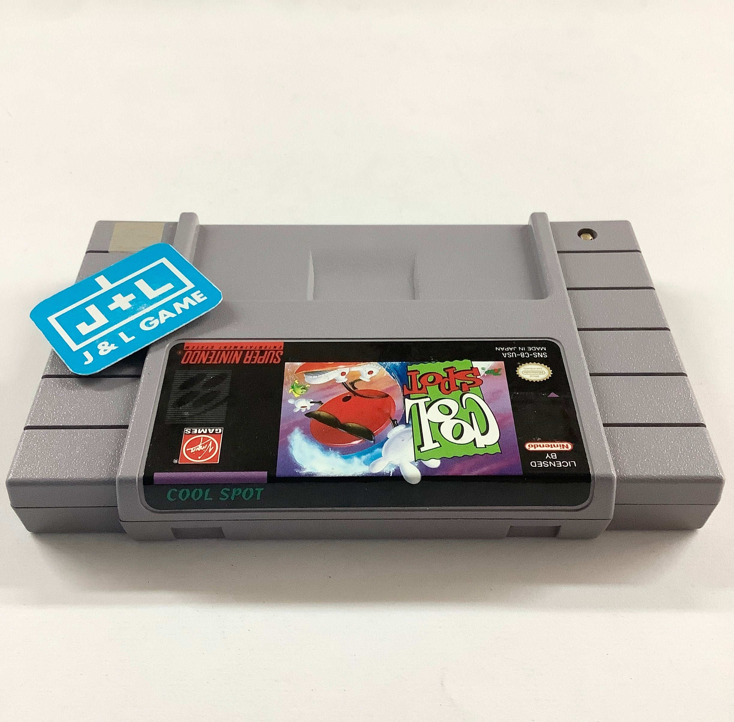 Cool Spot - (SNES) Super Nintendo [Pre-Owned] Video Games Virgin Interactive   