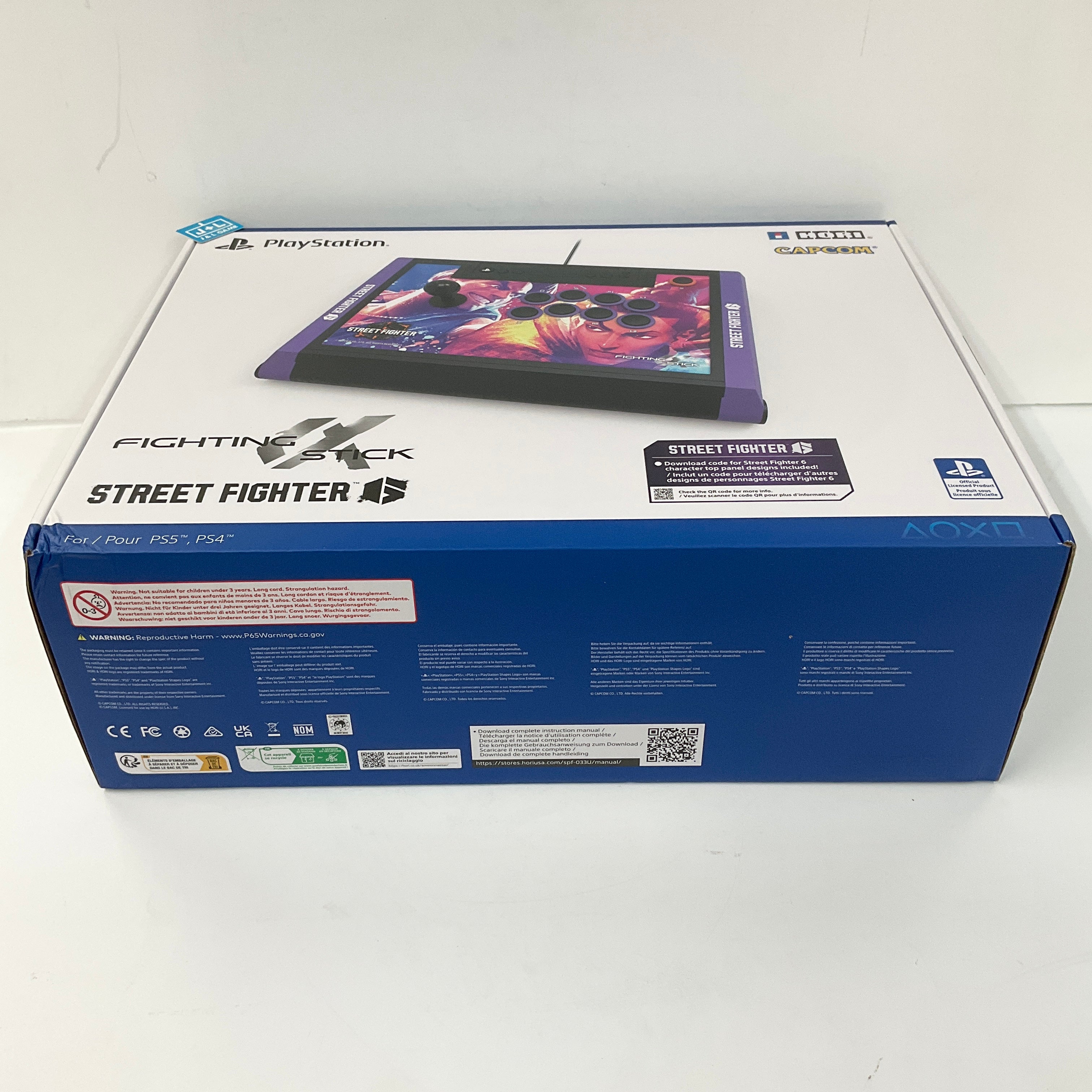 HORI PlayStation 5 Fighting Stick Alpha (Street Fighter 6