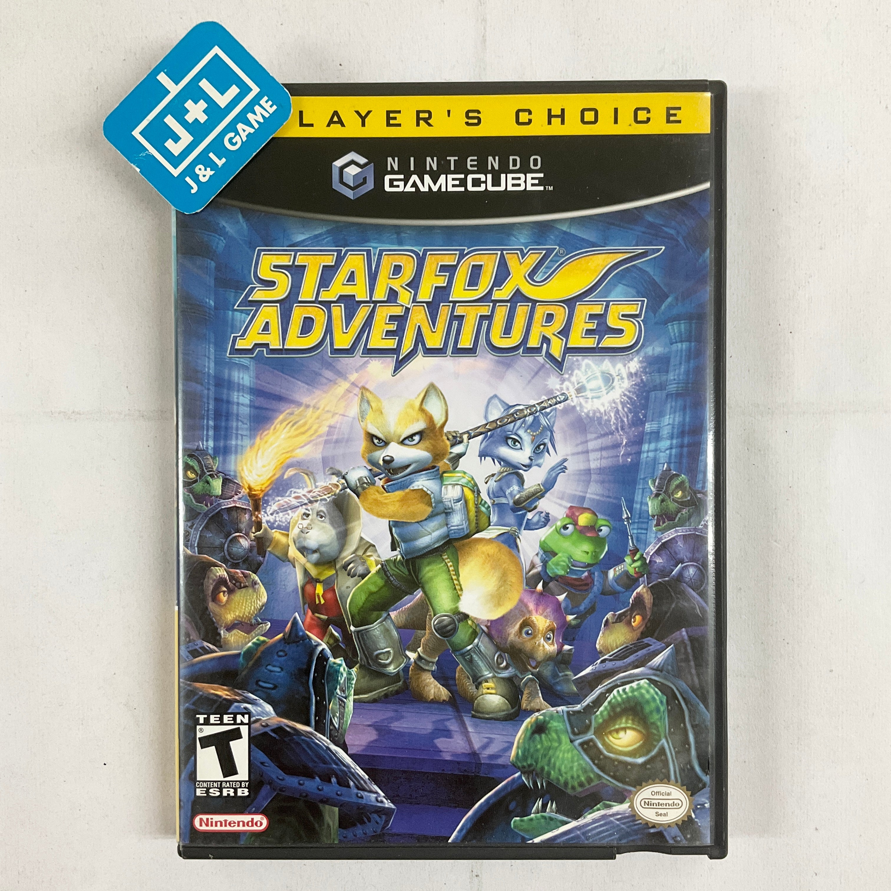 Star Fox Adventures (Player's Choice) - (GC) GameCube [Pre-Owned] Video Games Nintendo   