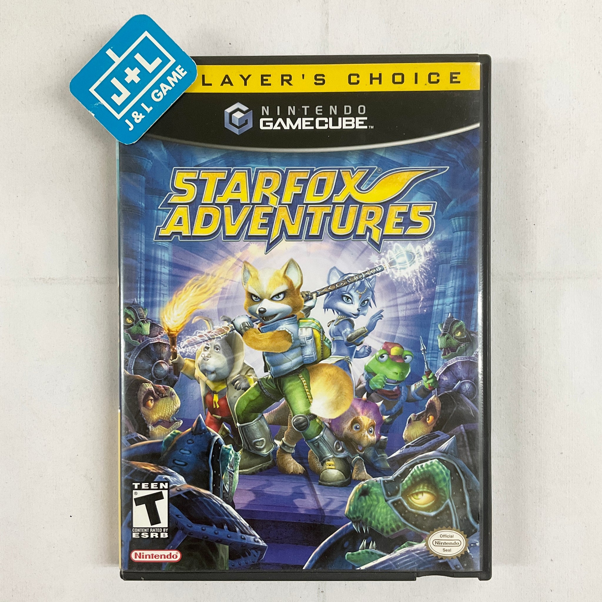 Star Fox Adventures (Player's Choice) - (GC) GameCube [Pre-Owned] Video Games Nintendo   