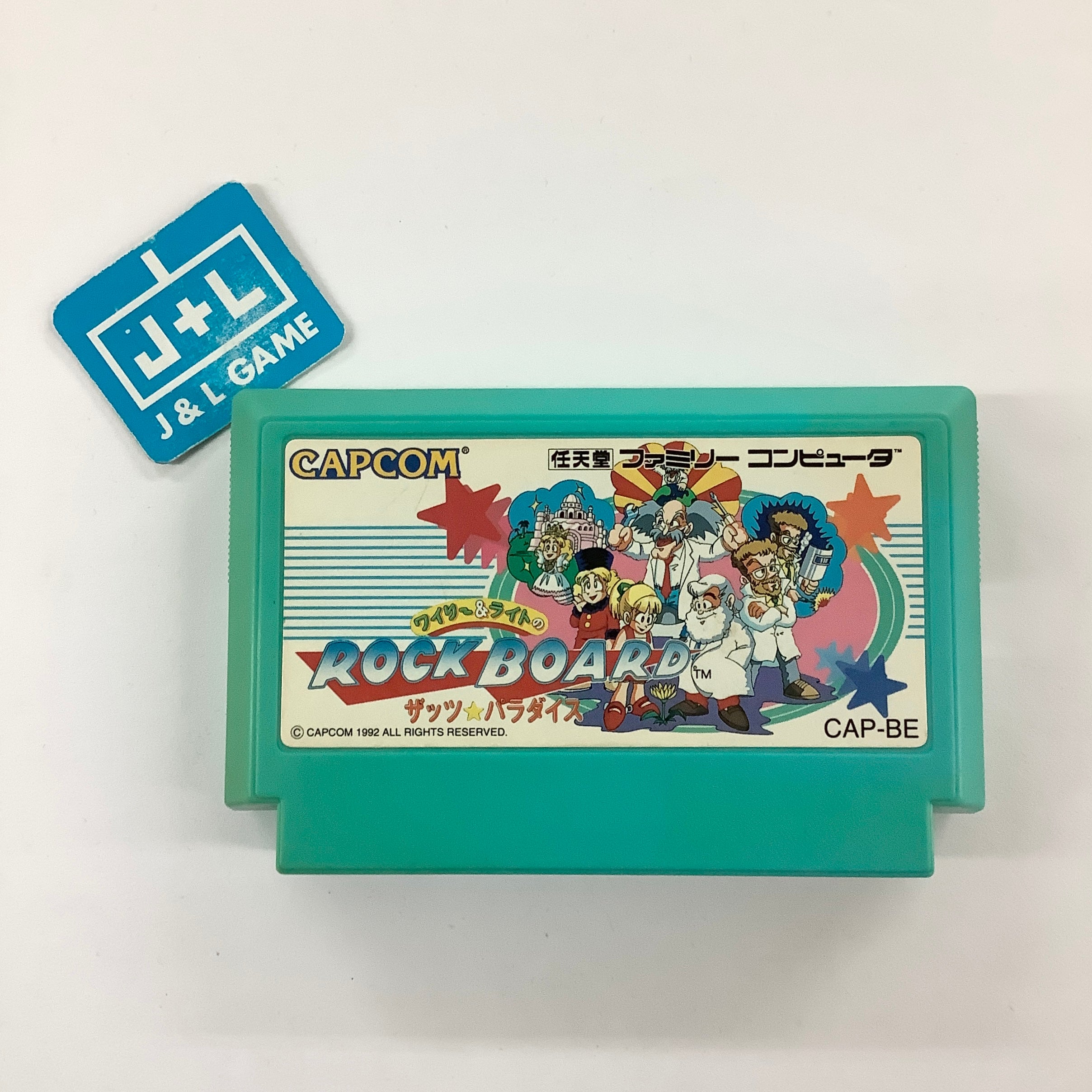 Wily & Light no Rock Board: That's Paradise - (FC) Nintendo Famicom [Pre-Owned] (Japanese Import) Video Games Capcom   