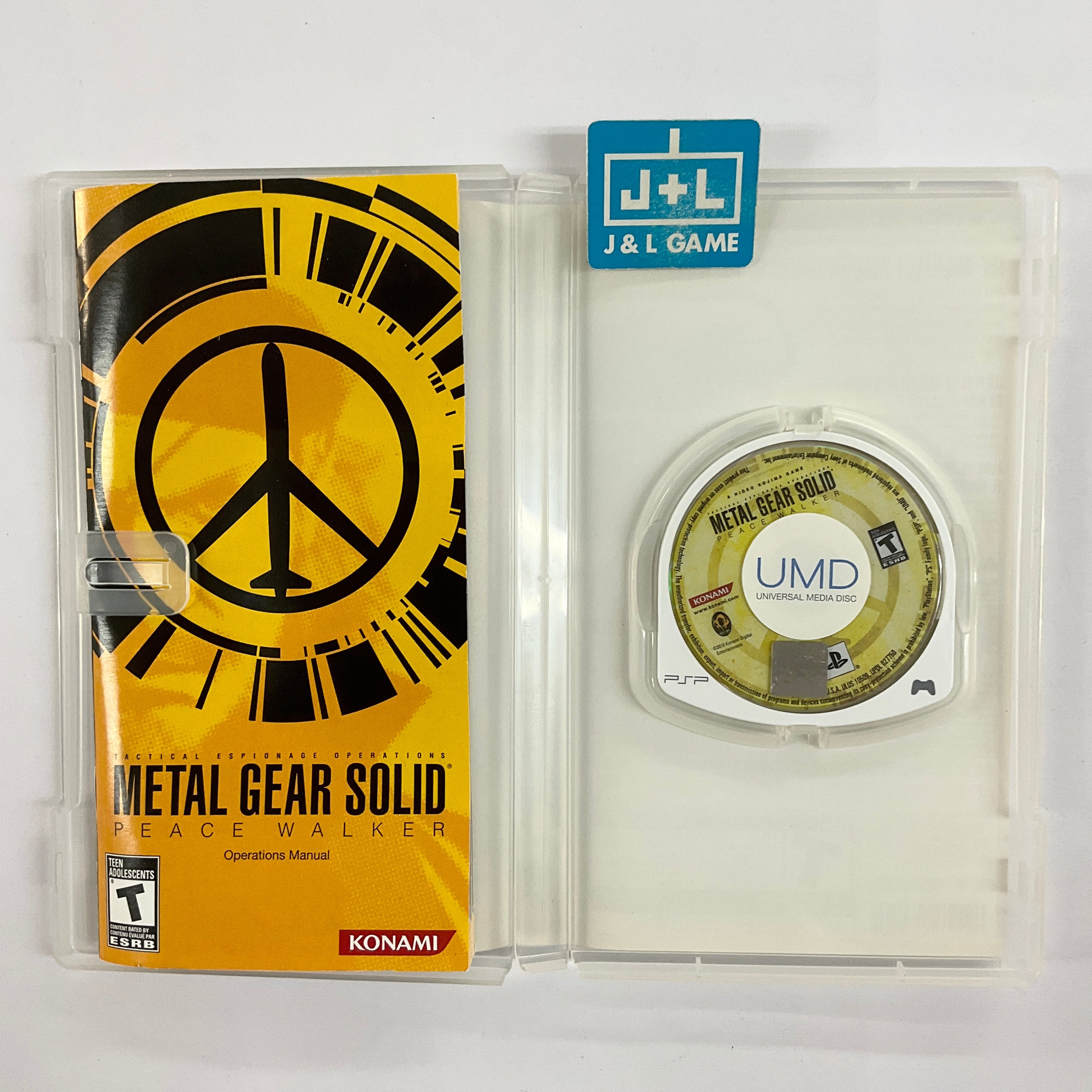 LGEARSOLID PEACE WALKER PP おまけ