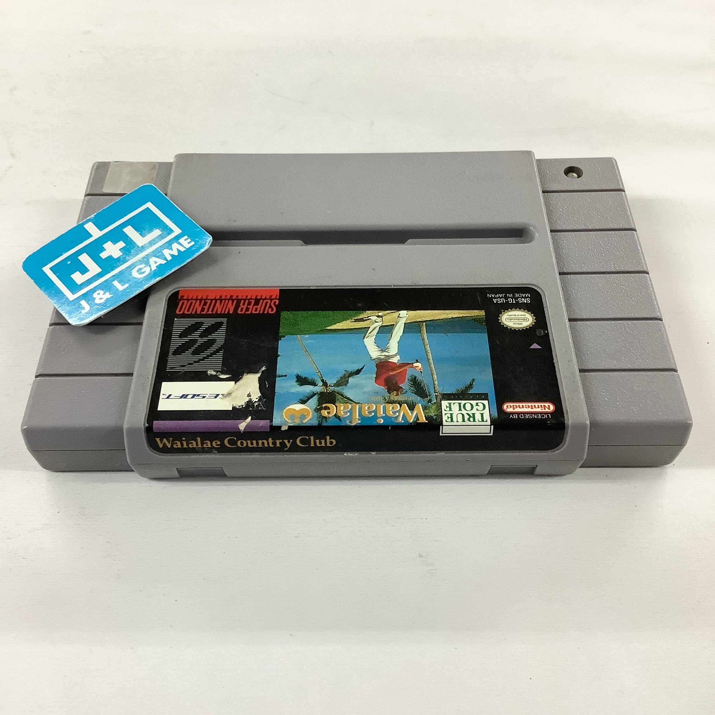 True Golf Classics: Waialae Country Club - (SNES) Super Nintendo [Pre-Owned] Video Games T&E Soft   