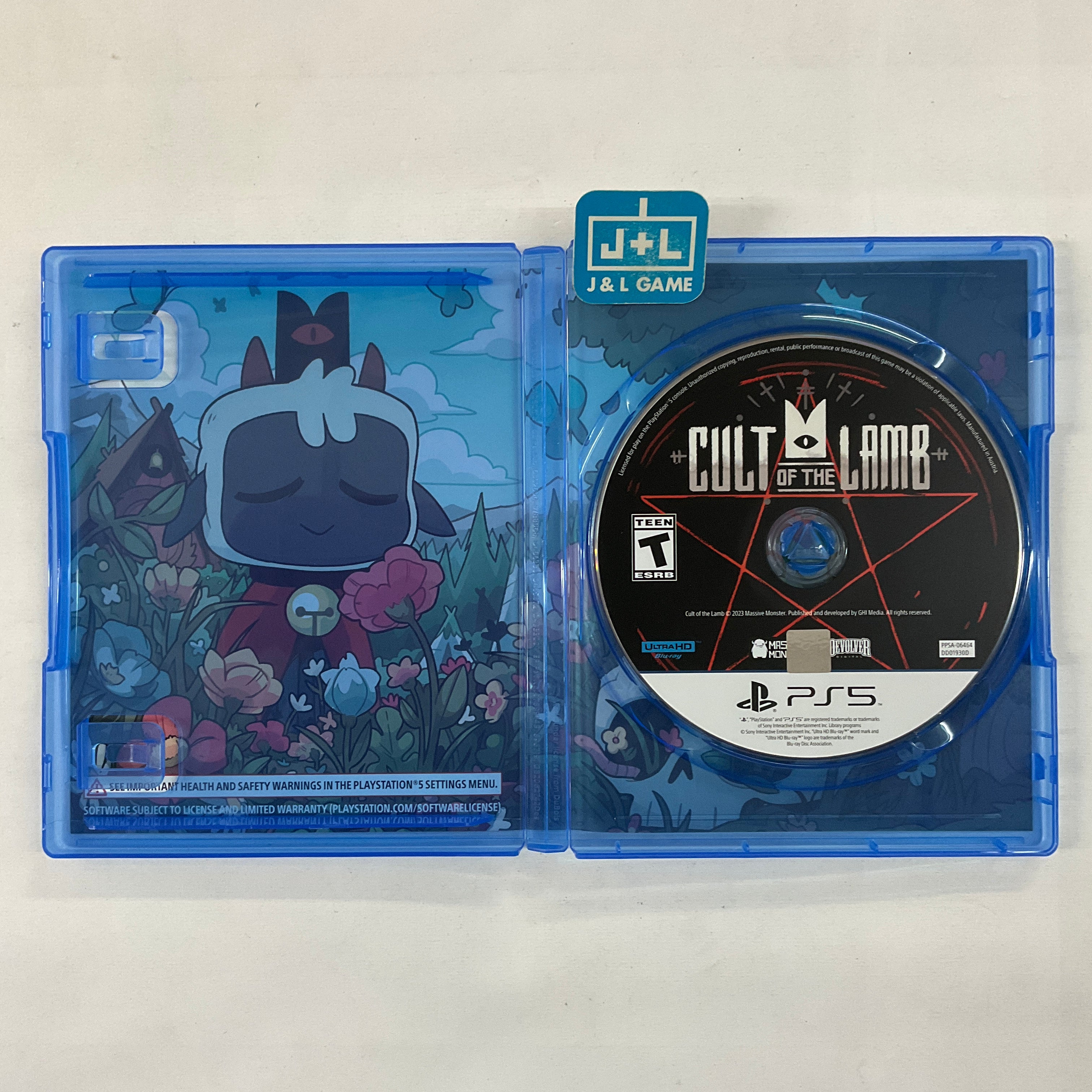 Cult of the Lamb - (PS5) PlayStation 5 [Pre-Owned] Video Games Devolver Digital   