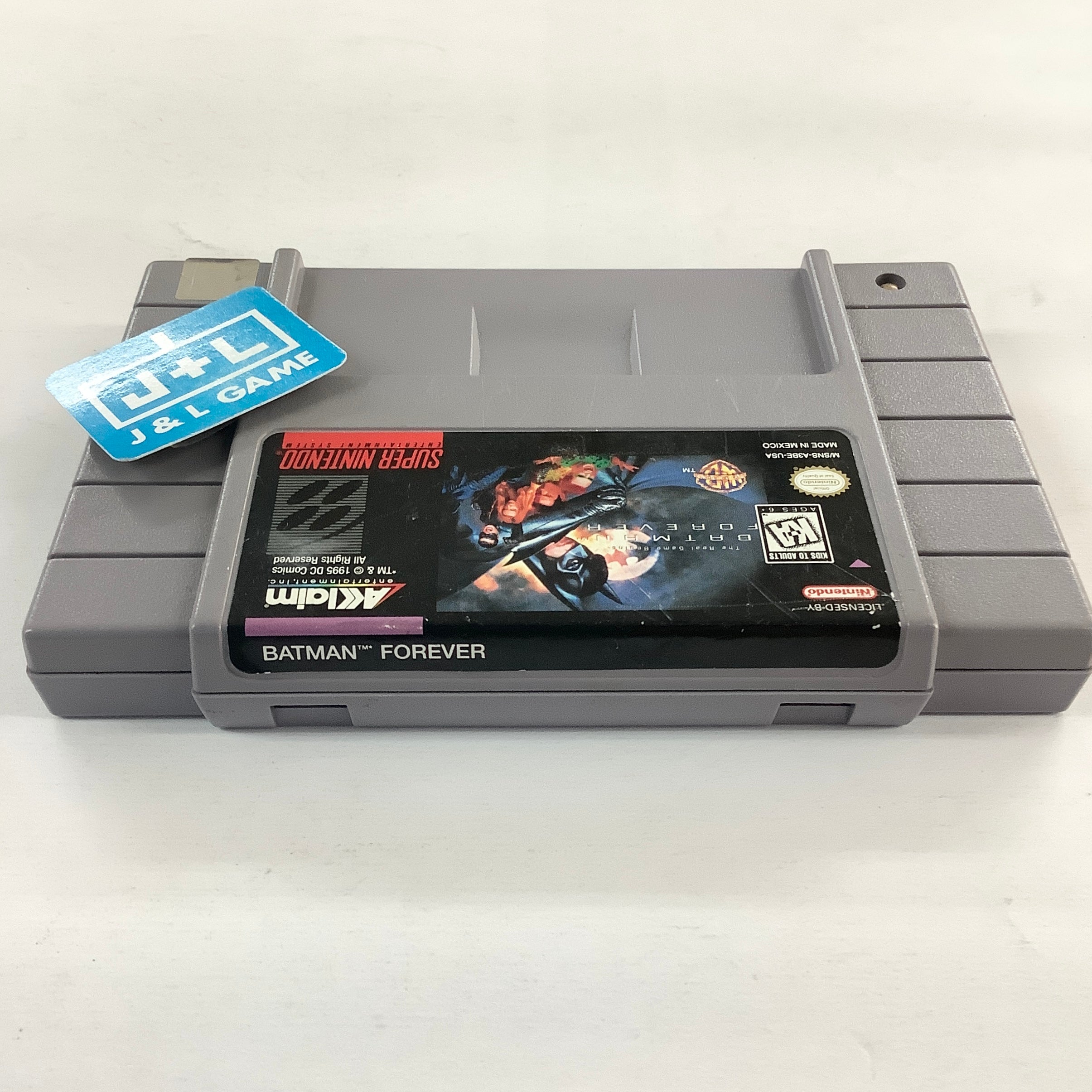 Batman Forever - (SNES) Super Nintendo [Pre-Owned] Video Games Acclaim   