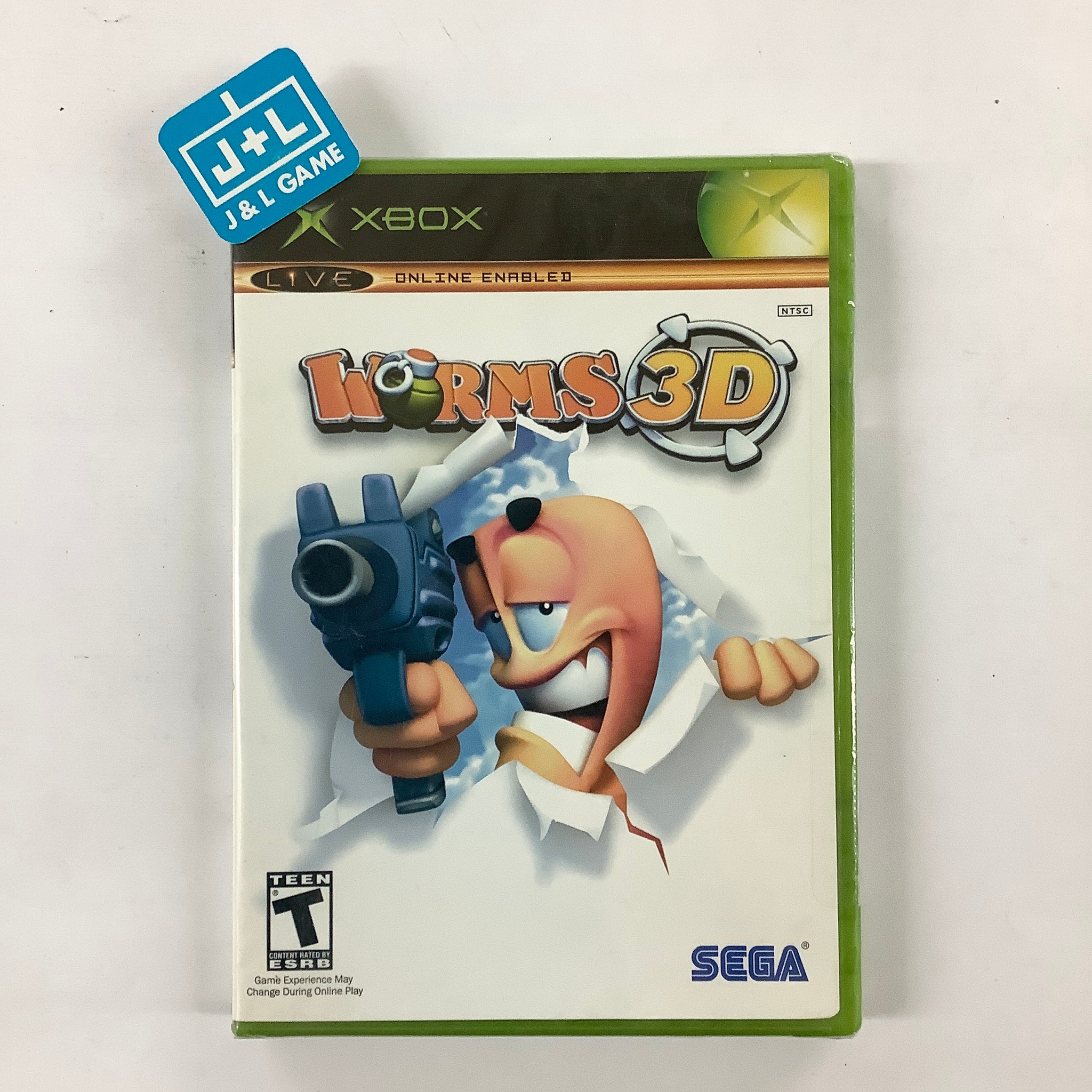 Worms 3D - (XB) Xbox Video Games Sega   
