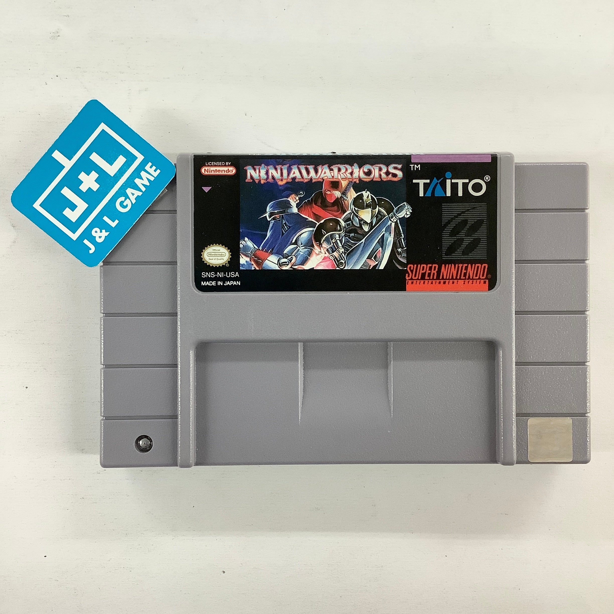 Ninja Warriors - (SNES) Super Nintendo [Pre-Owned] Video Games Taito Corporation   