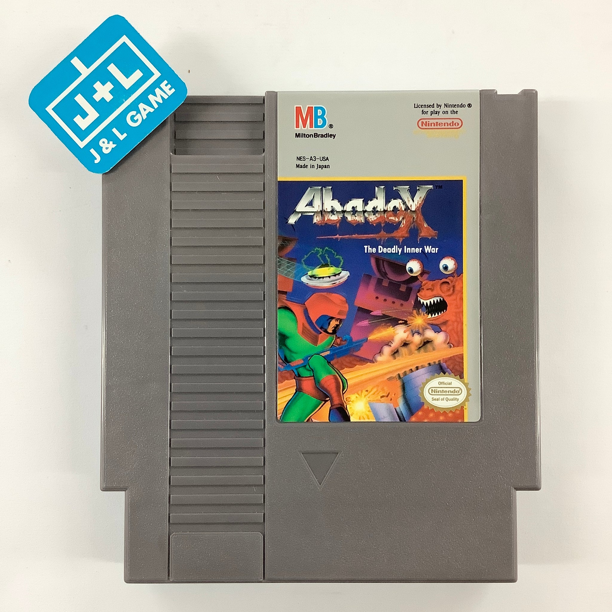 Abadox: The Deadly Inner War - (NES) Nintendo Entertainment System [Pre-Owned] Video Games Milton Bradley   