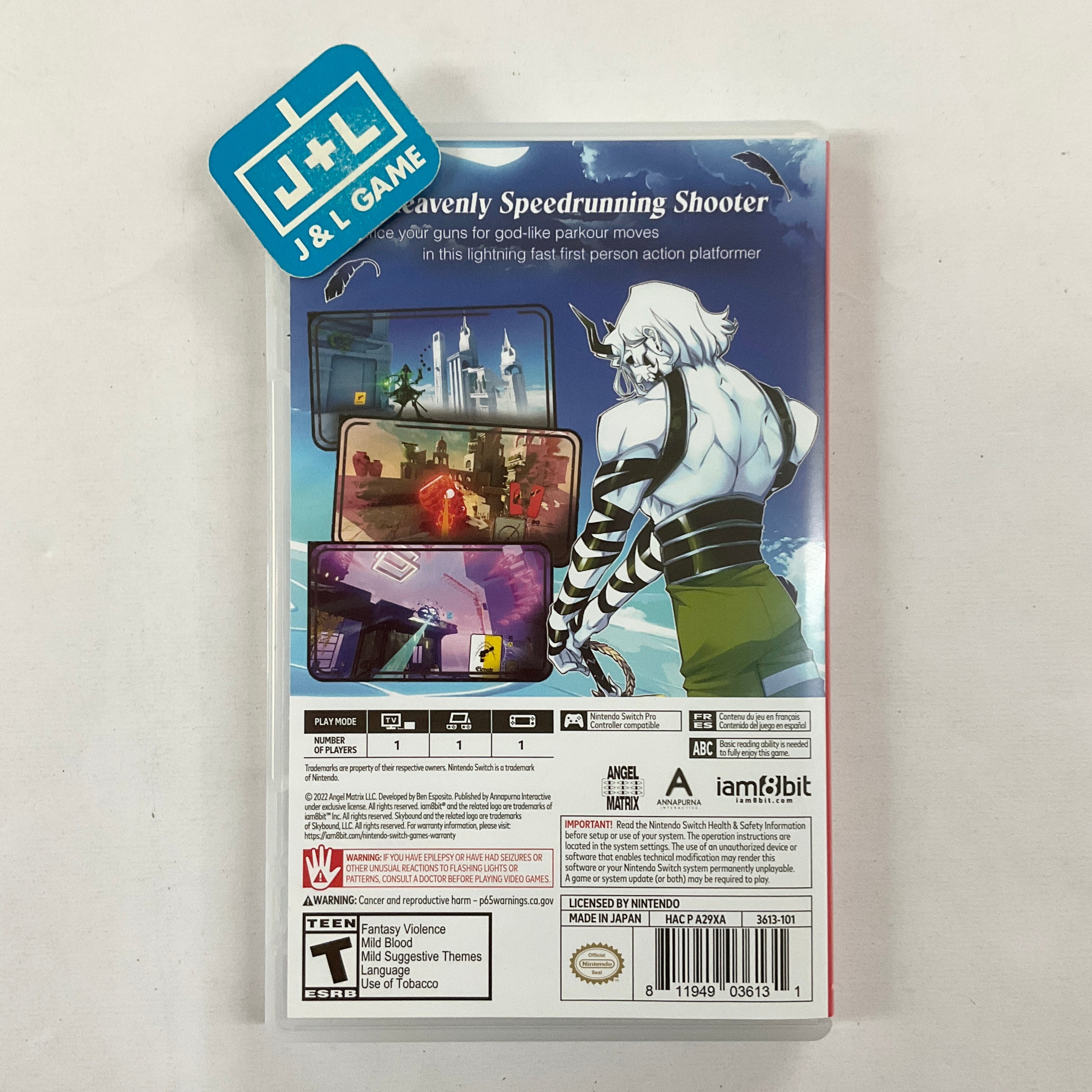 Neon White - (NSW) Nintendo Switch [Pre-Owned] | J&L Game