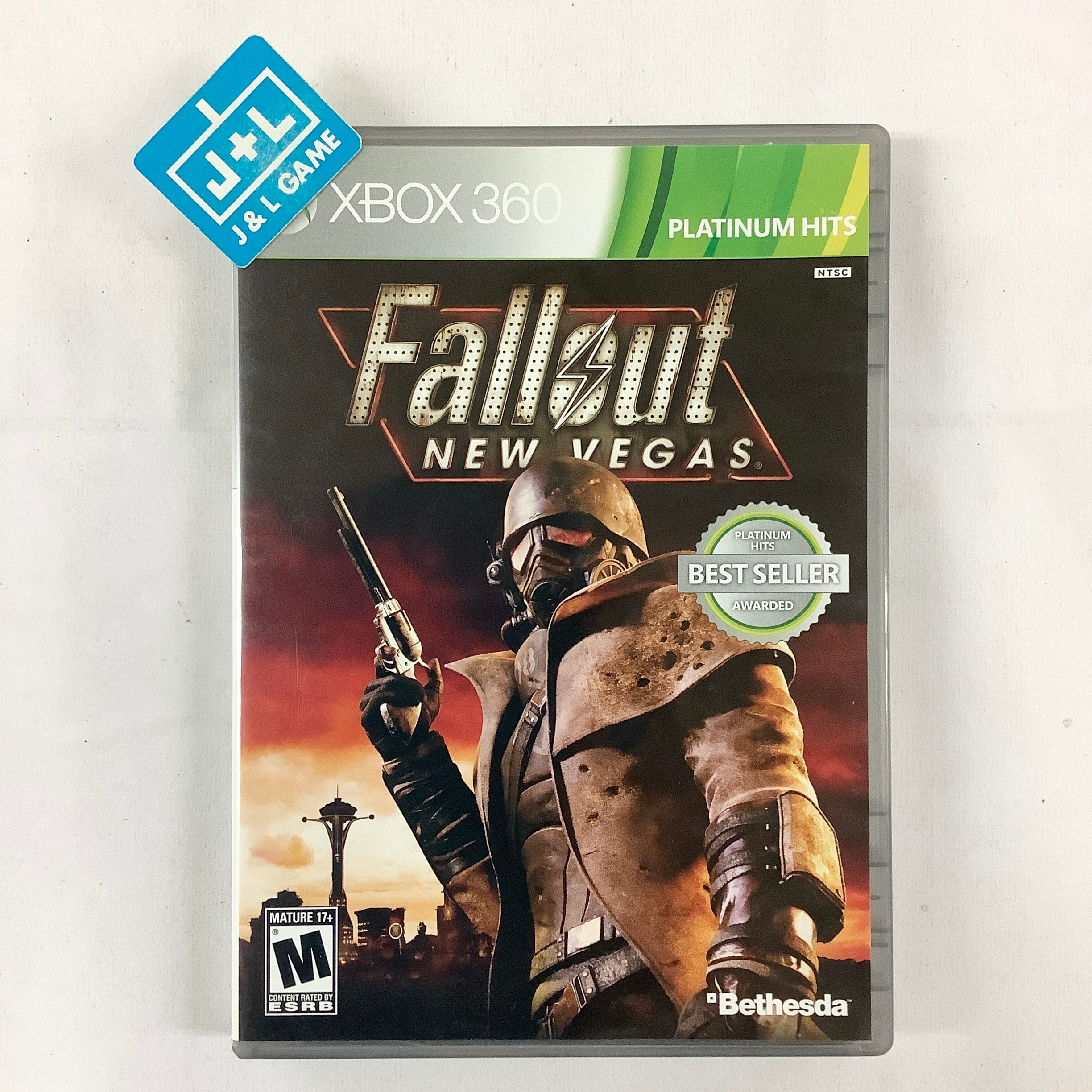 Fallout: New Vegas (Platinum Hits) - Xbox 360 [Pre-Owned] Video Games Bethesda Softworks   