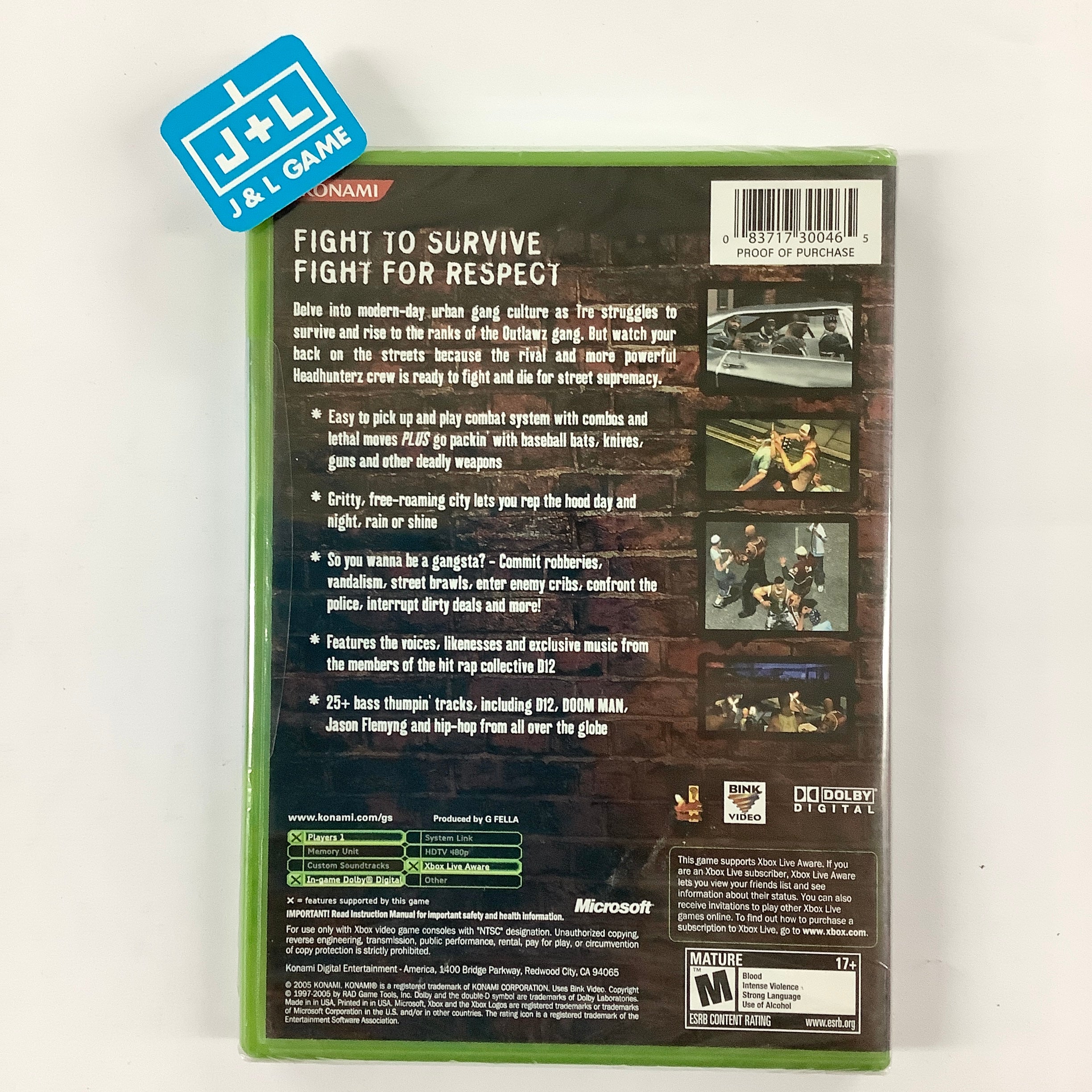 Crime Life: Gang Wars - (XB) Xbox | J&L Game