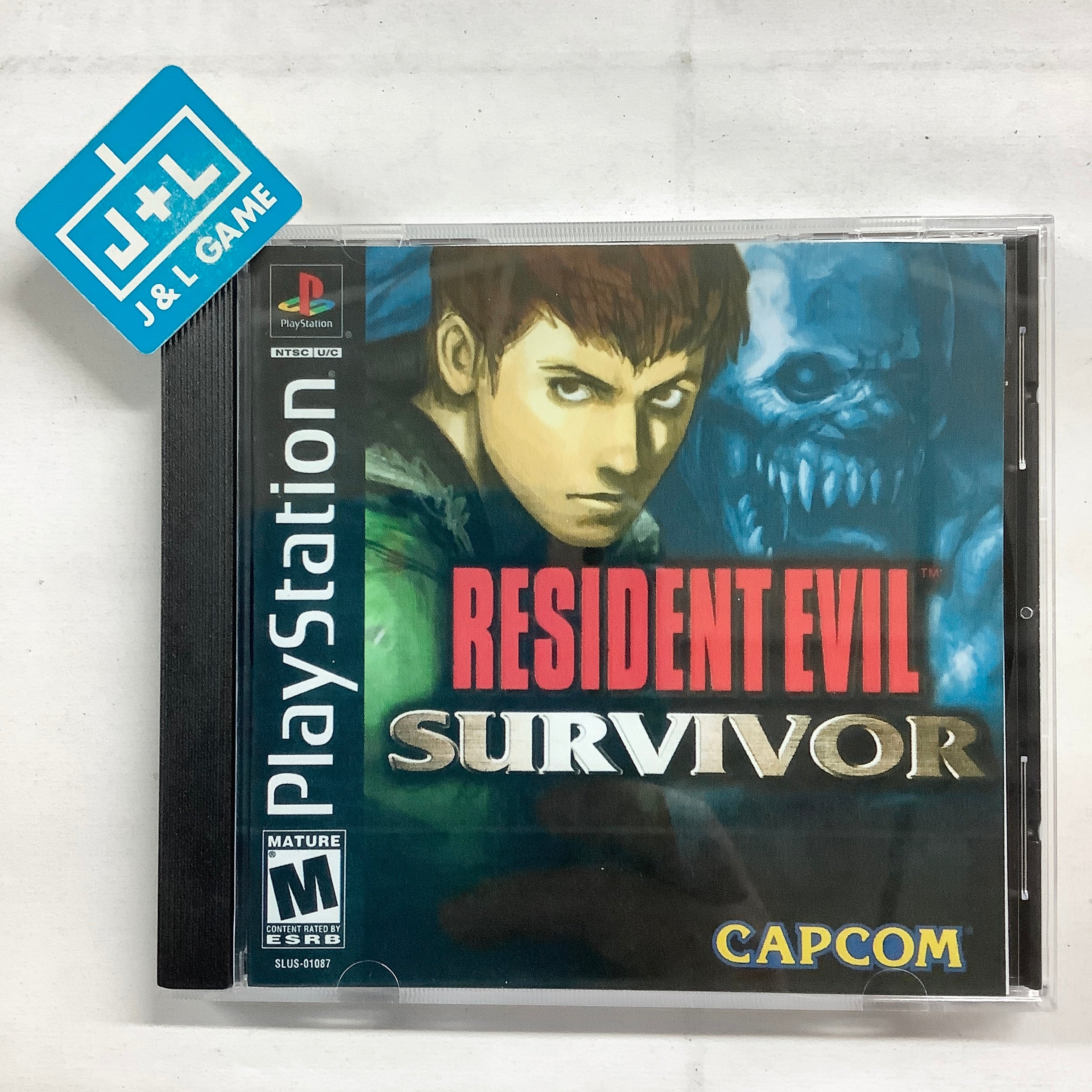 Resident Evil Survivor - (PS1) PlayStation 1 [Pre-Owned] Video Games Capcom   