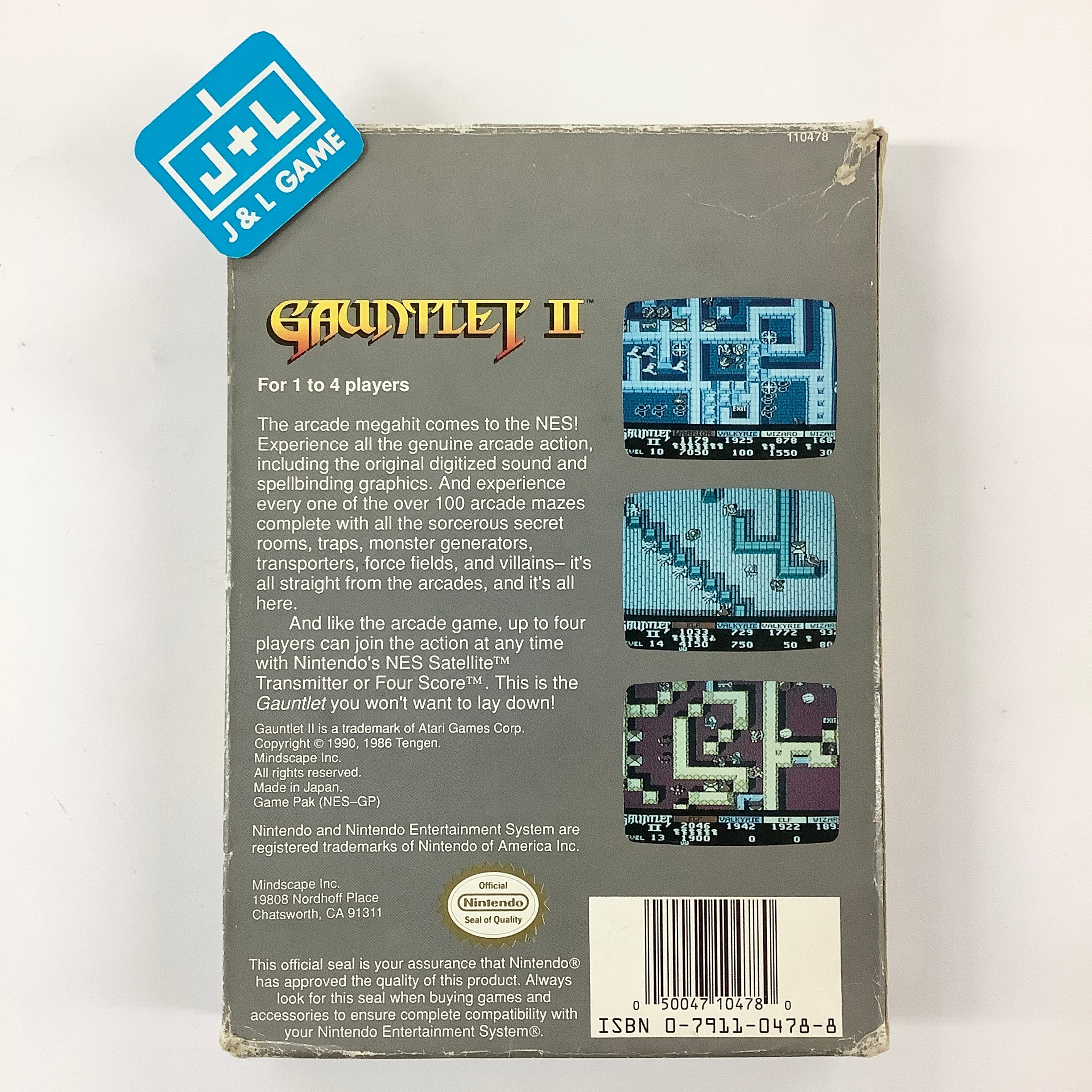 Gauntlet II - (NES) Nintendo Entertainment System [Pre-Owned] Video Games Mindscape   