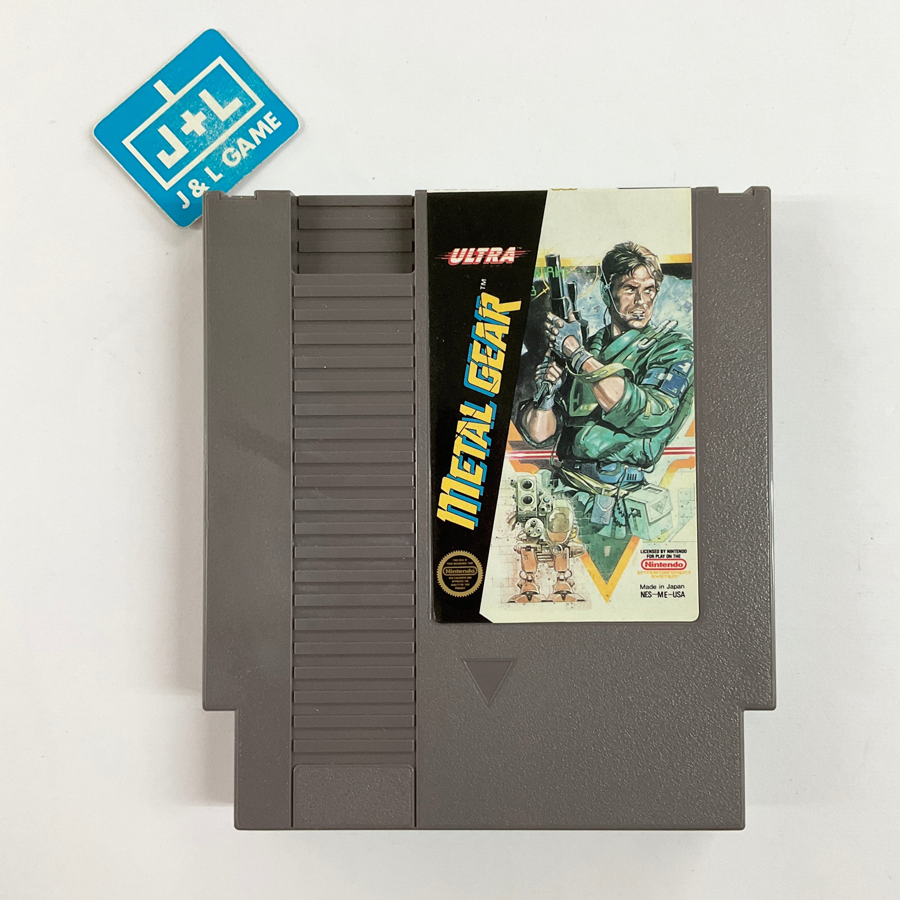 Metal Gear - (NES) Nintendo Entertainment System [Pre-Owned] Video Games Ultra   
