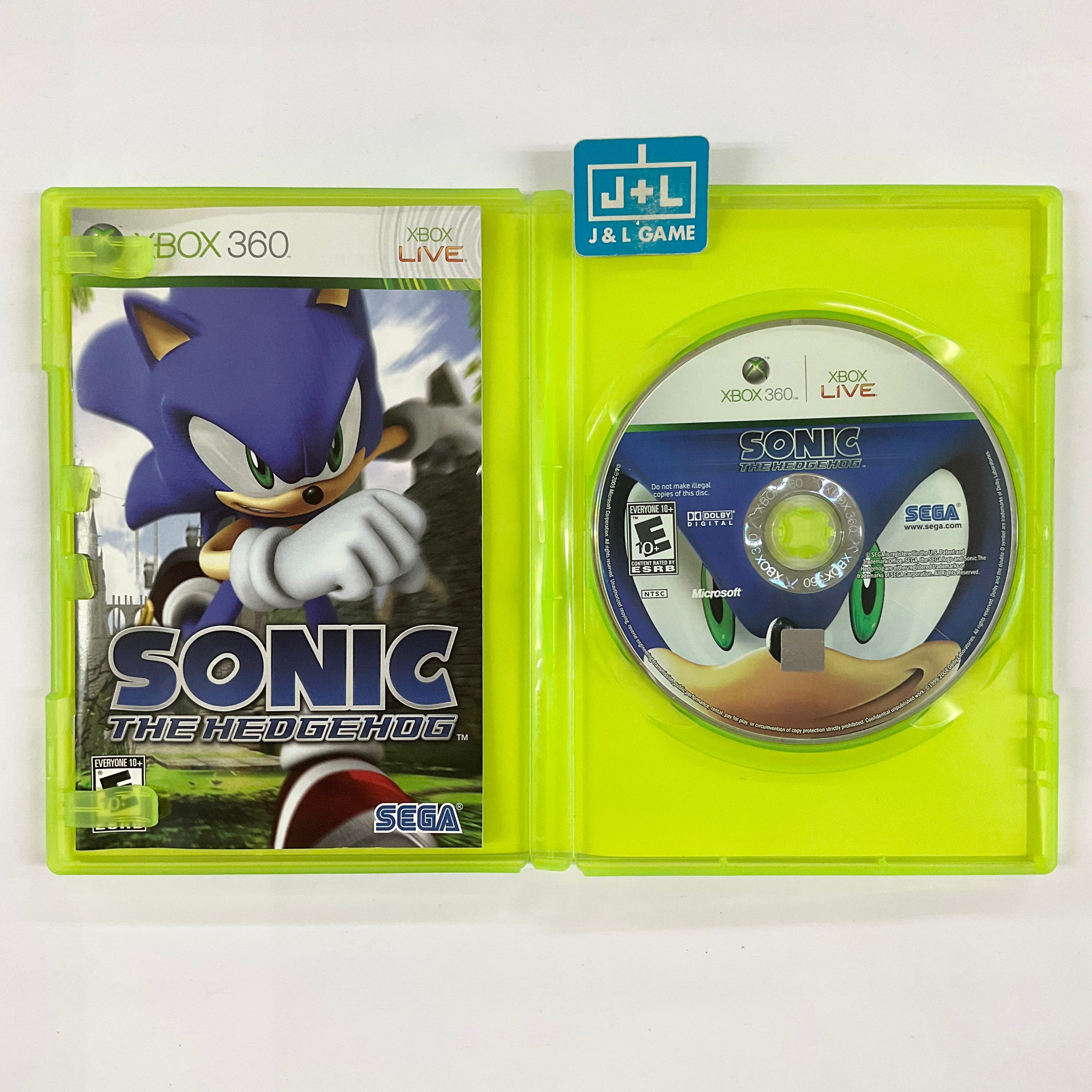 Sonic the Hedgehog - Xbox 360 [Pre-Owned] Video Games Sega   