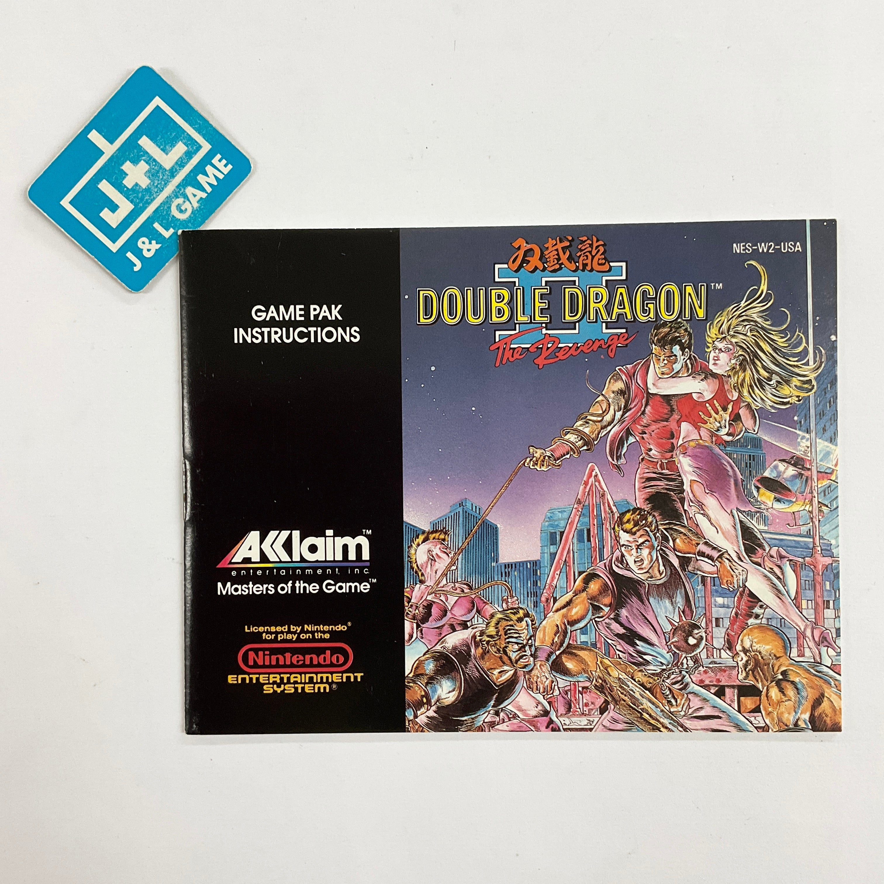Double Dragon II: The Revenge - (NES) Nintendo Entertainment System [Pre-Owned] Video Games Acclaim   