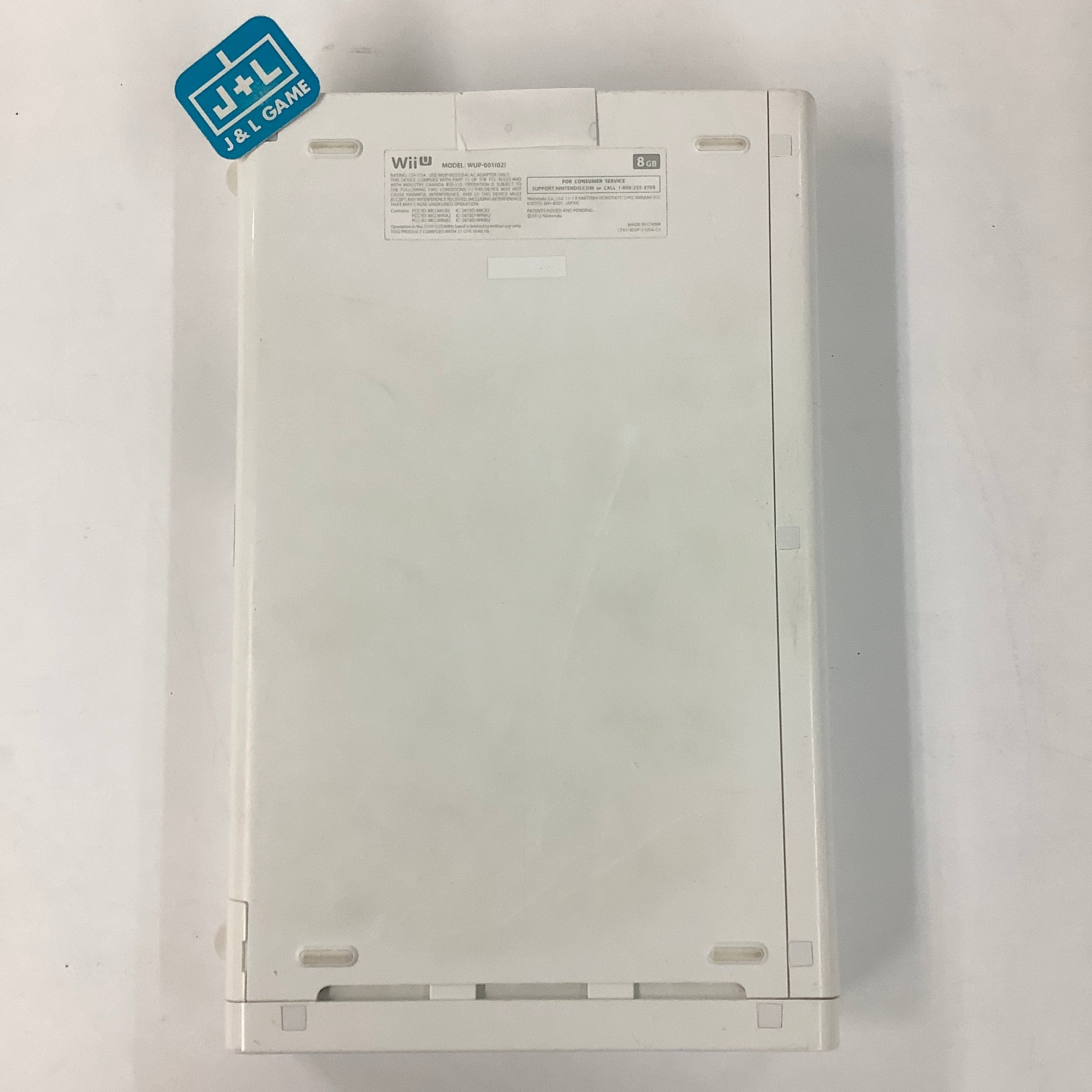 Nintendo Wii U Console 8GB (White) - Nintendo Wii U [Pre-Owned] Consoles Nintendo   